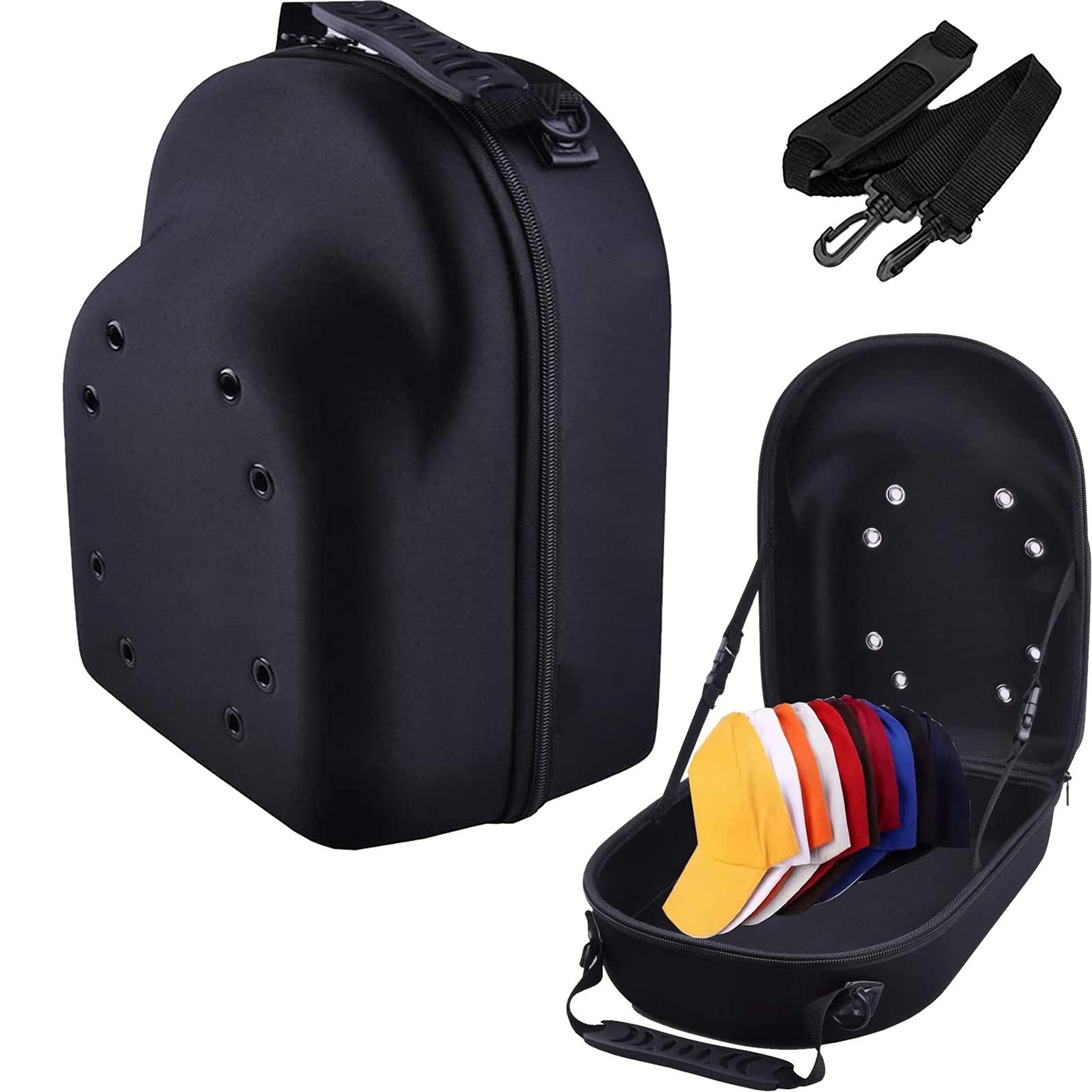 hat storage case eva hard shell cap organizer with shoulder strap