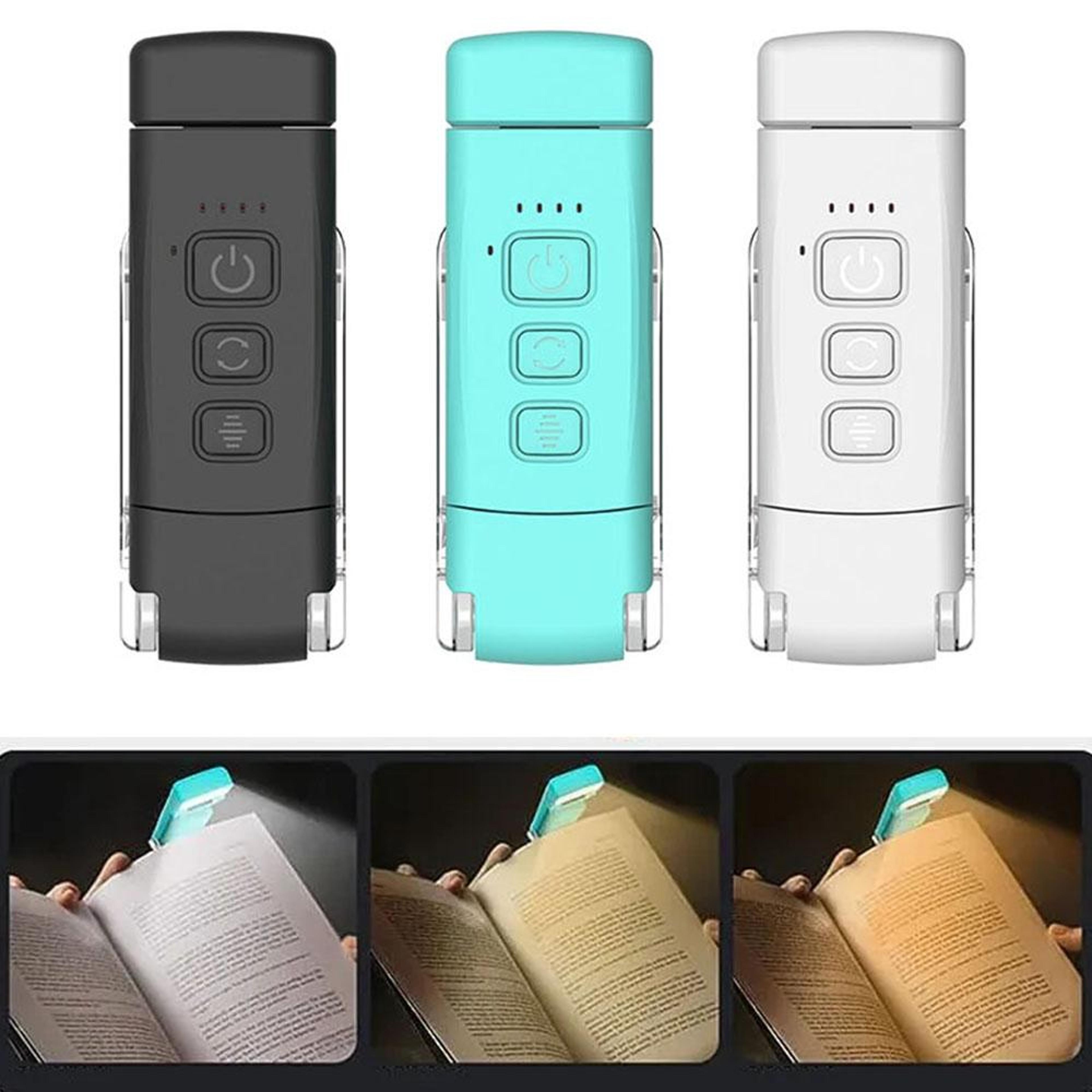 usb charging portable eye protection reading light, detachable rotatable mini led lamp