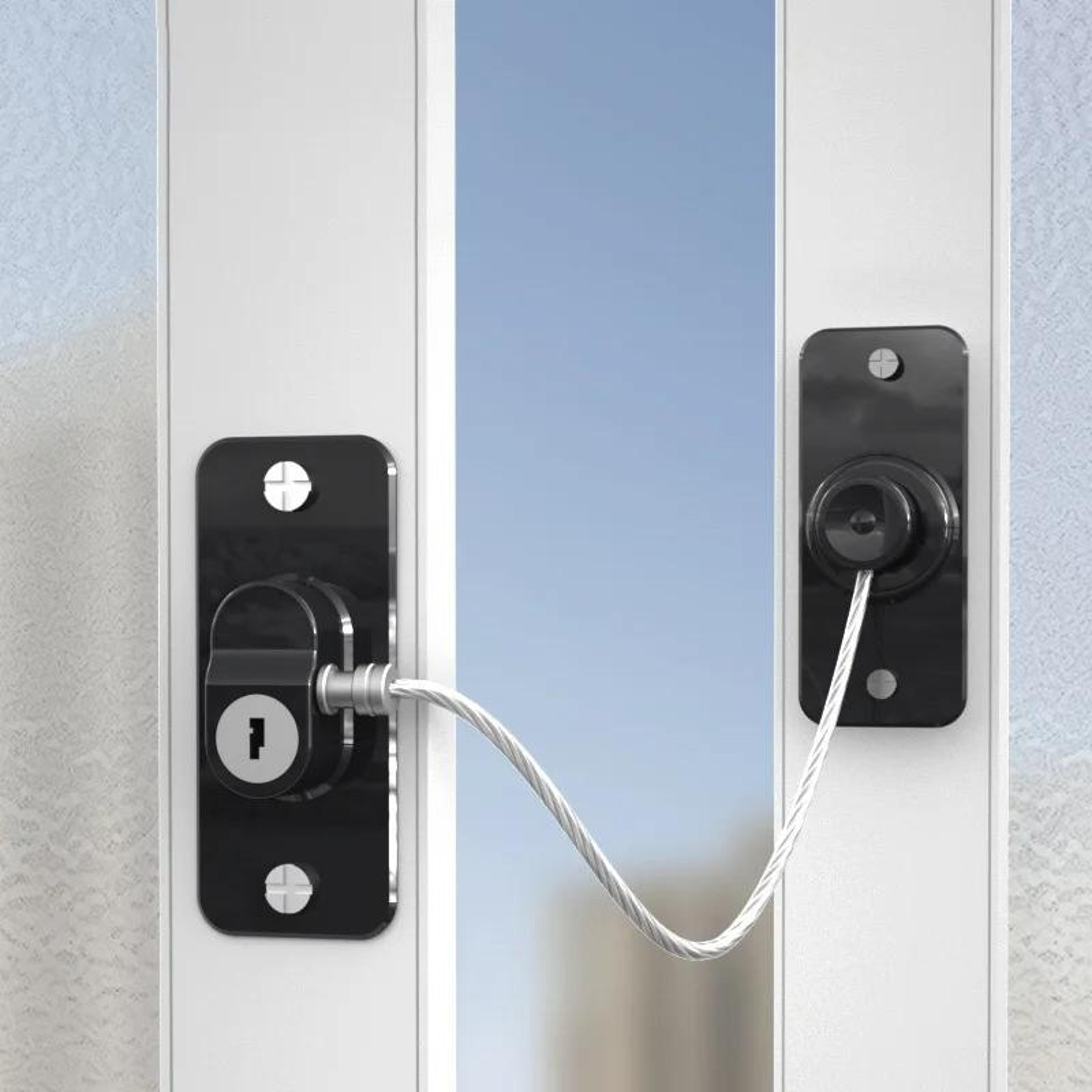 multifunctional children window & cabinet safety lock with key
