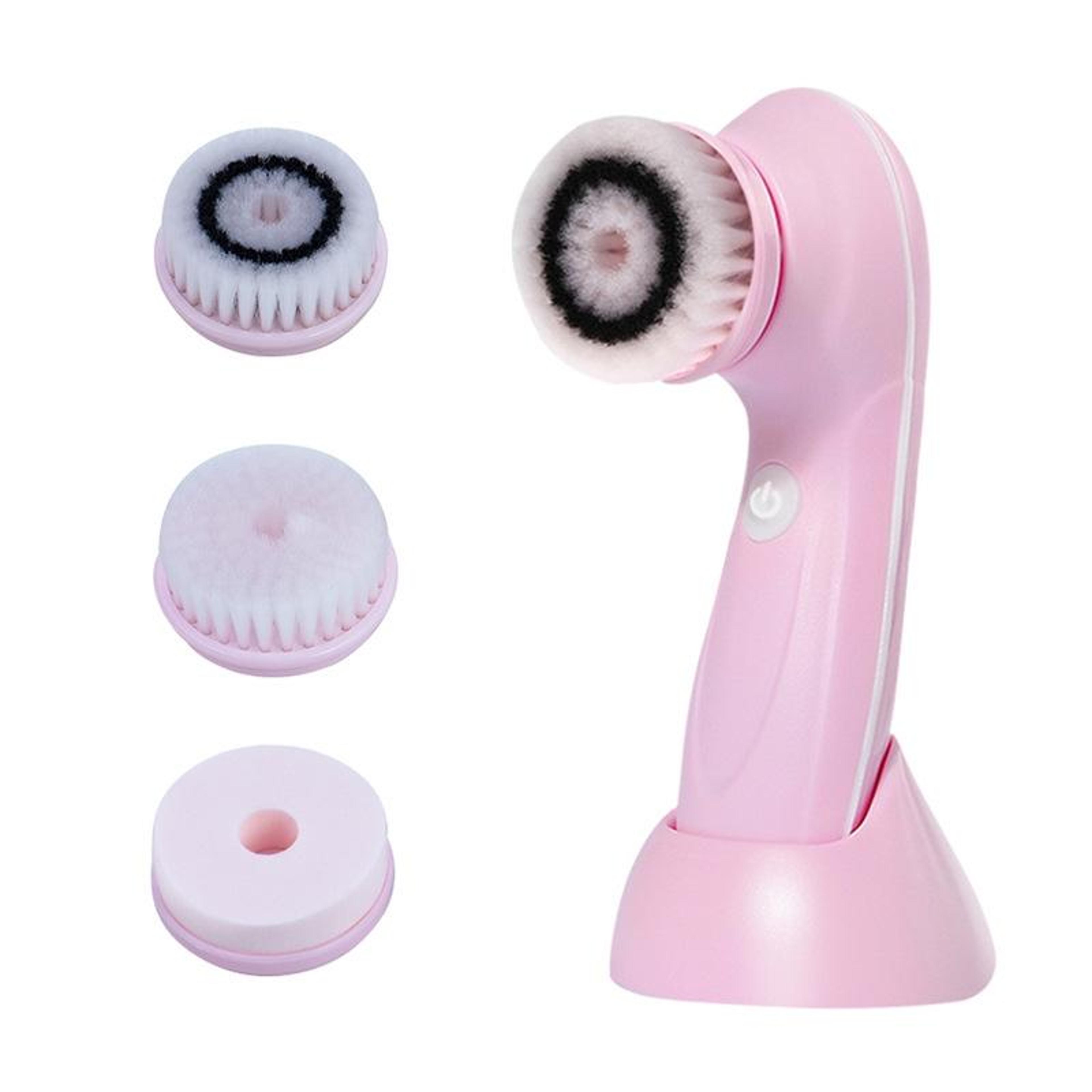 3-in-1 usb charging facial cleansing brush for deep pore & blackhead removal