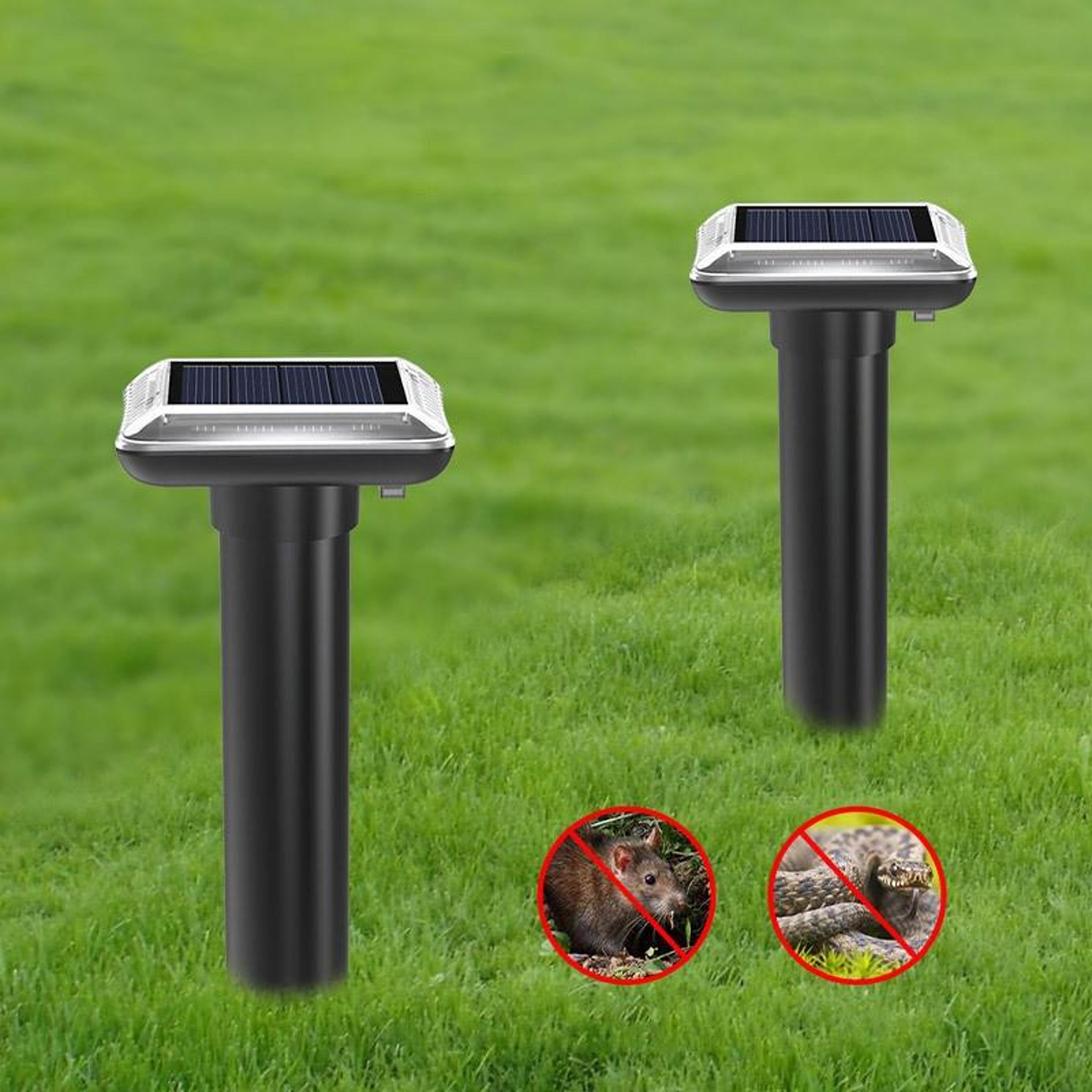 solar outdoor waterproof solar animal repeller, garden & yard outdoor pest repeller