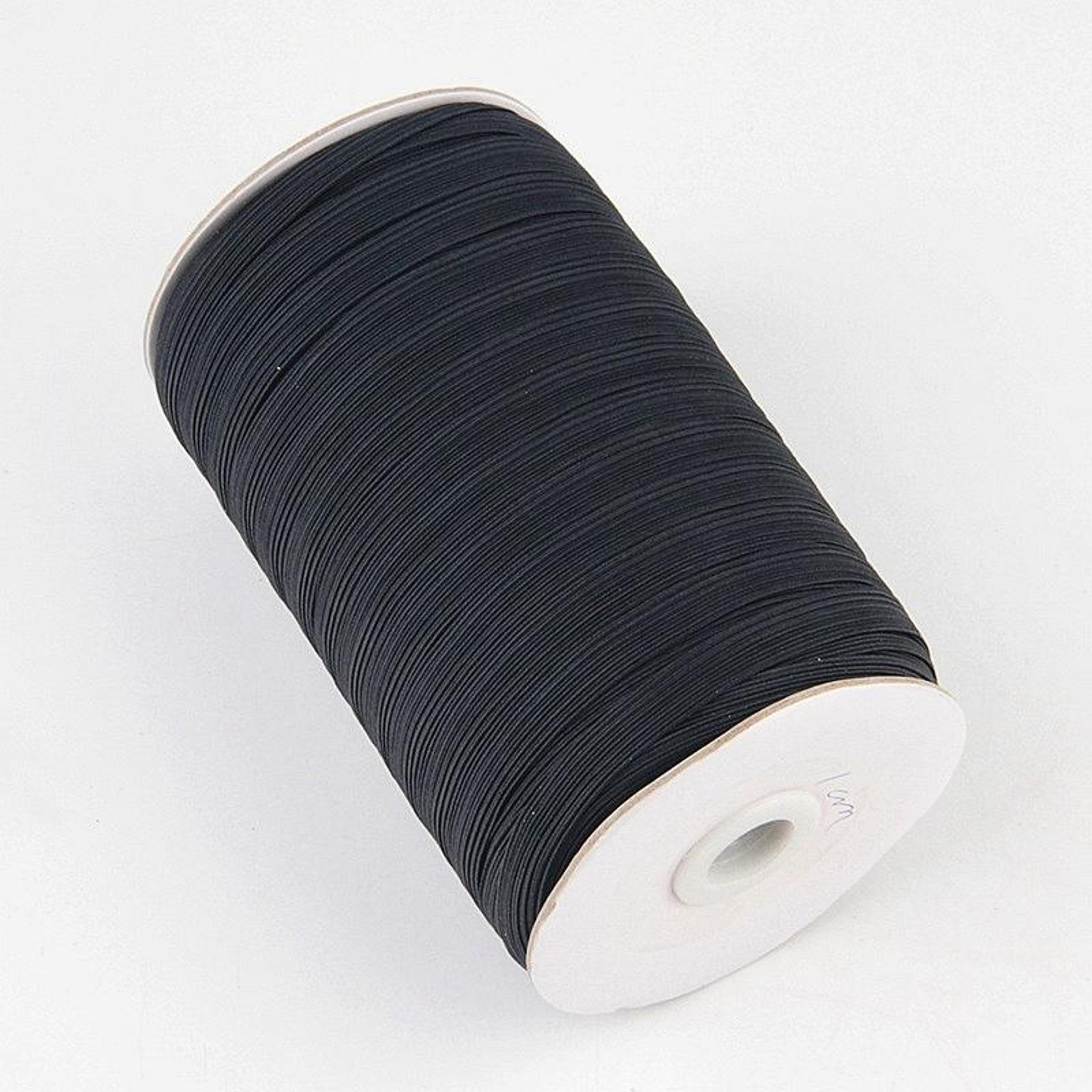 premium elastic ribbon stretch cord for sewing, garment repair & diy craft projects