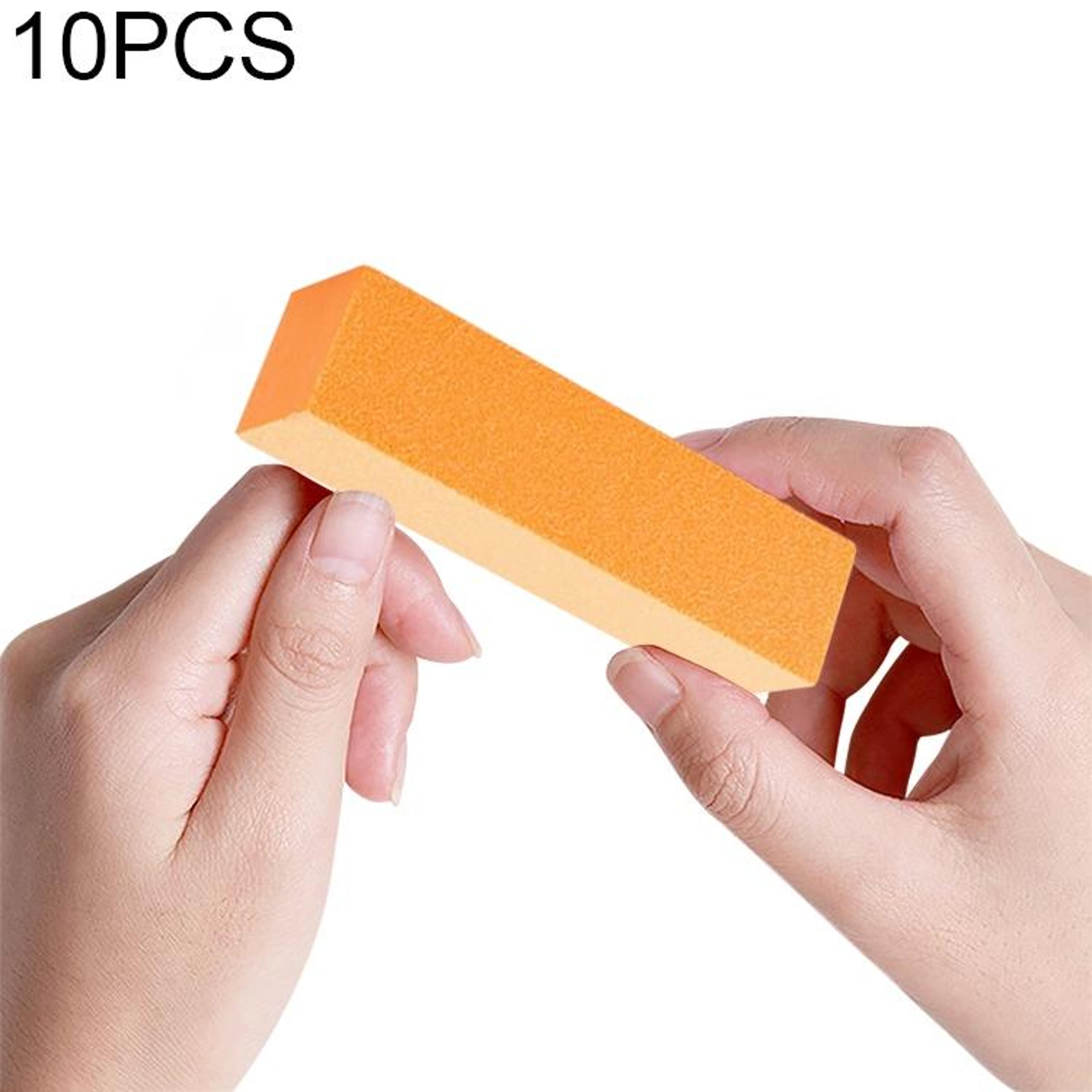 10pcs nail buffer block set for smooth shaping and salon-quality manicure care