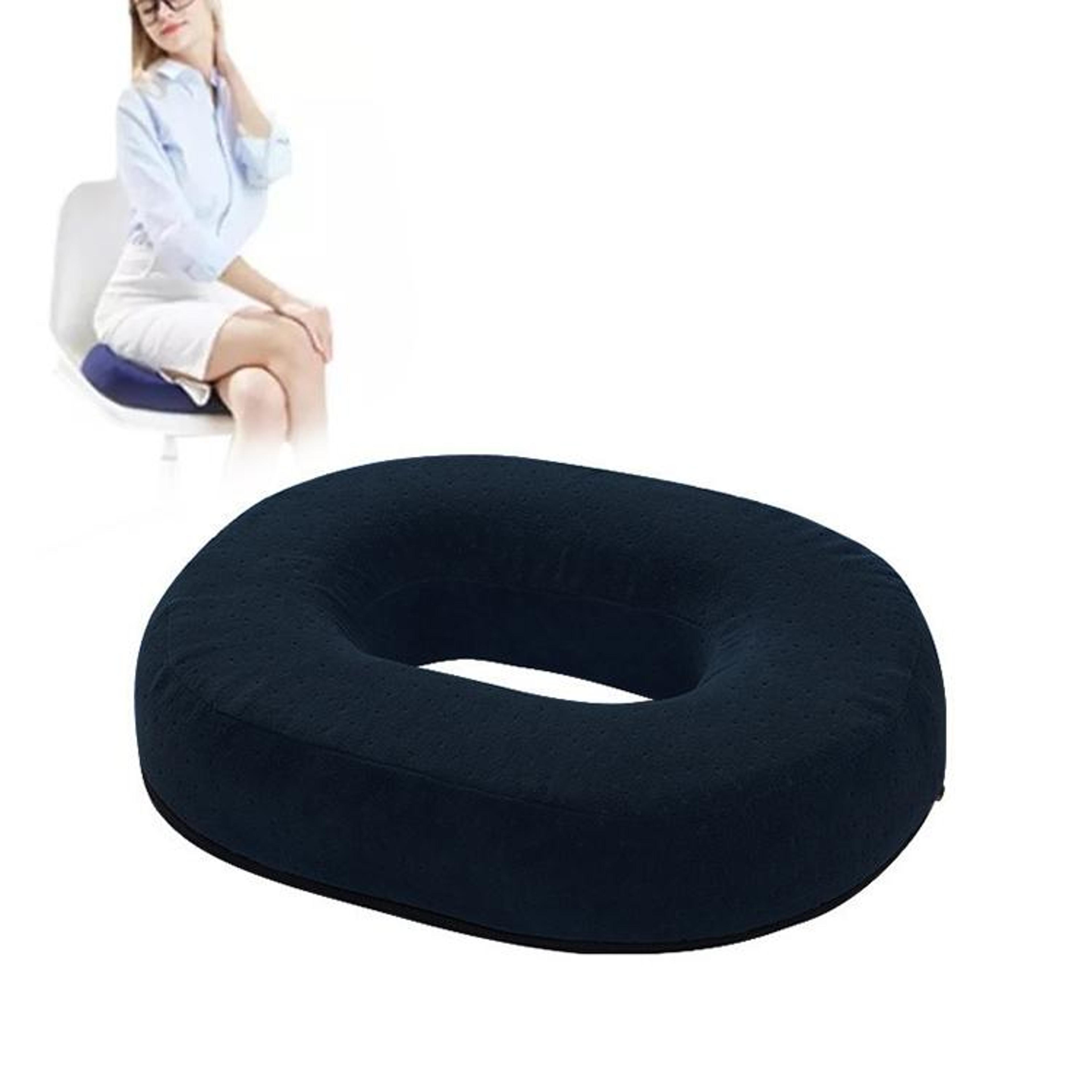 orthopedic seat cushion for tailbone relief memory foam donut pillow for office & recovery