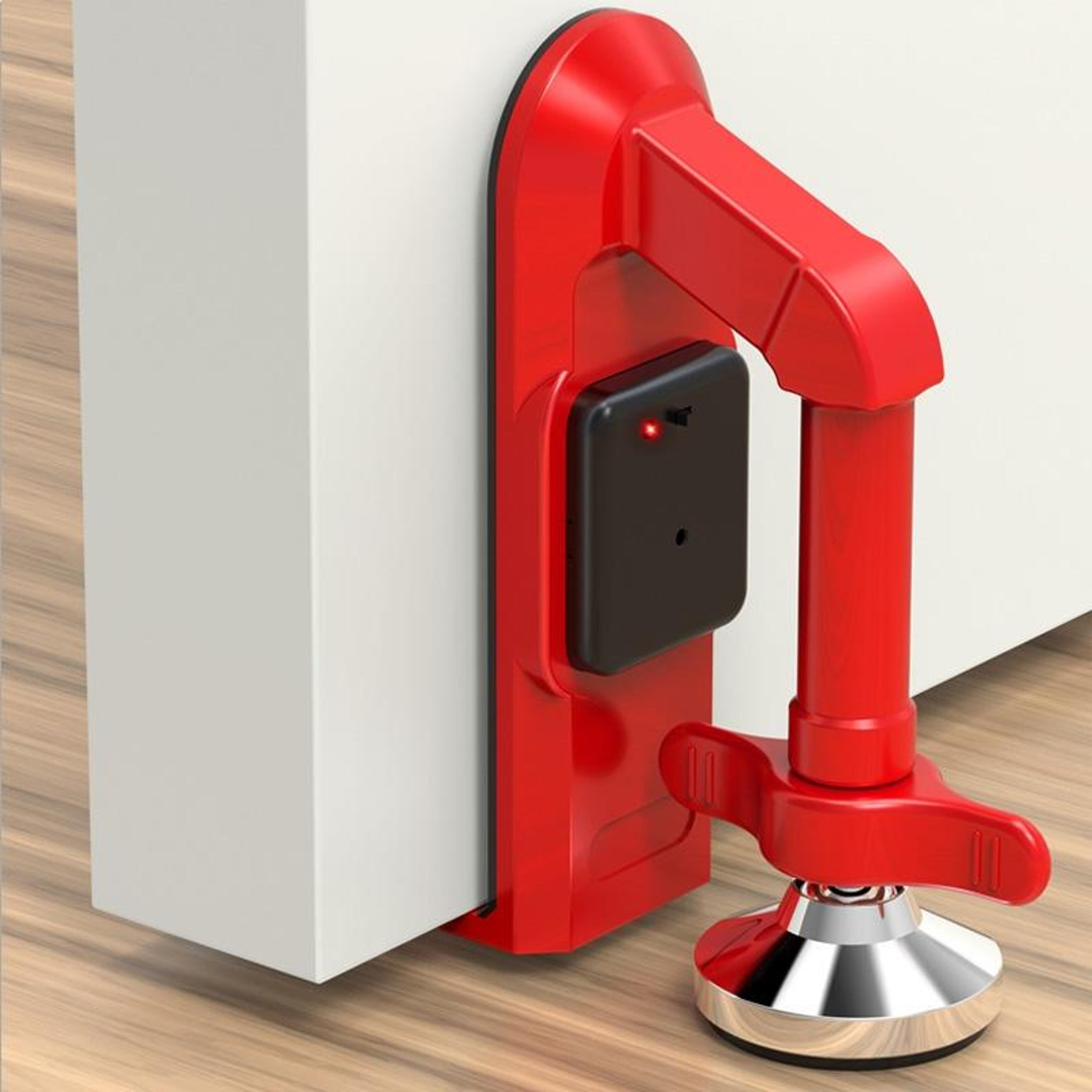 portable door security device travel door lock & self defense door stopper