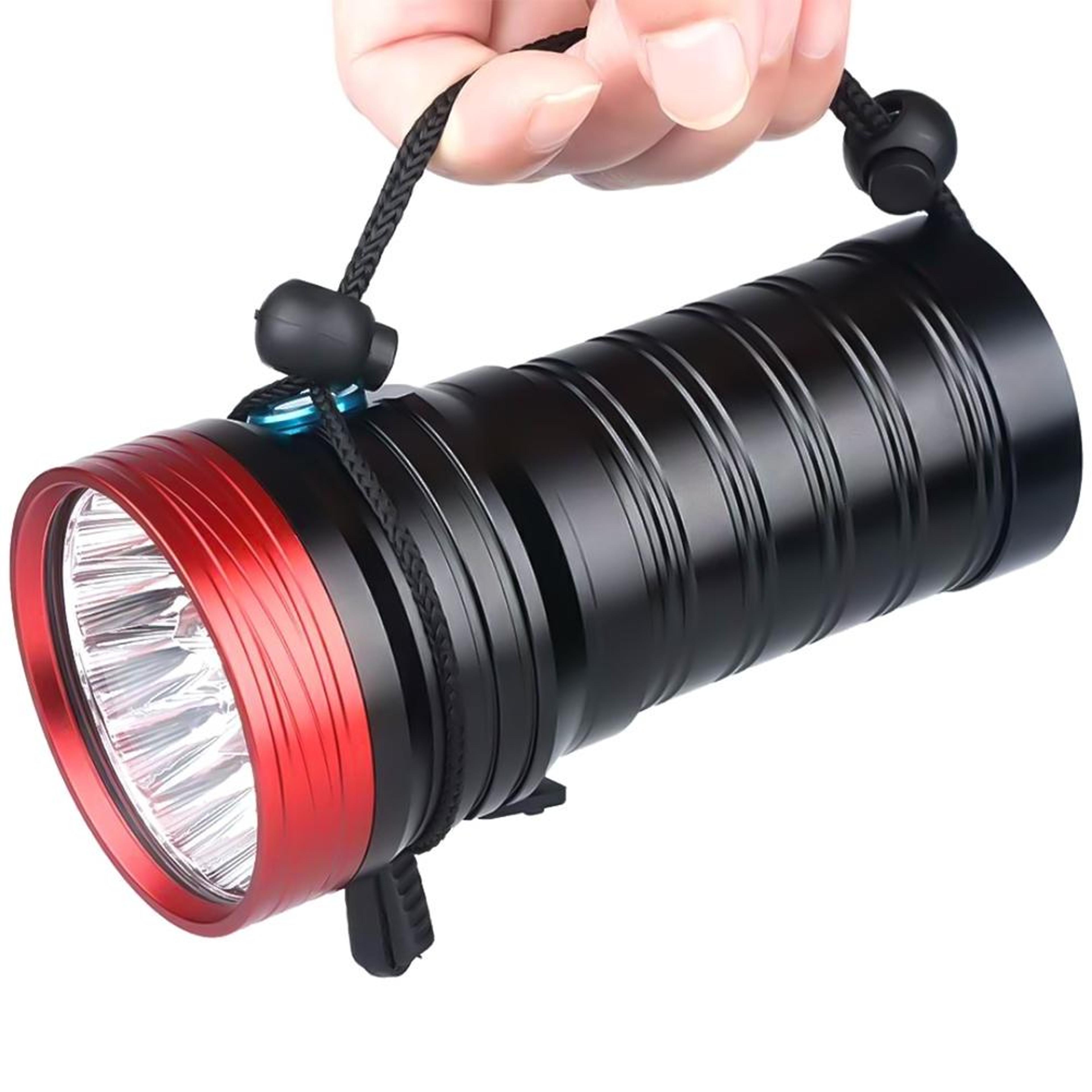 led flashlight with usb charging & 3 light modes
