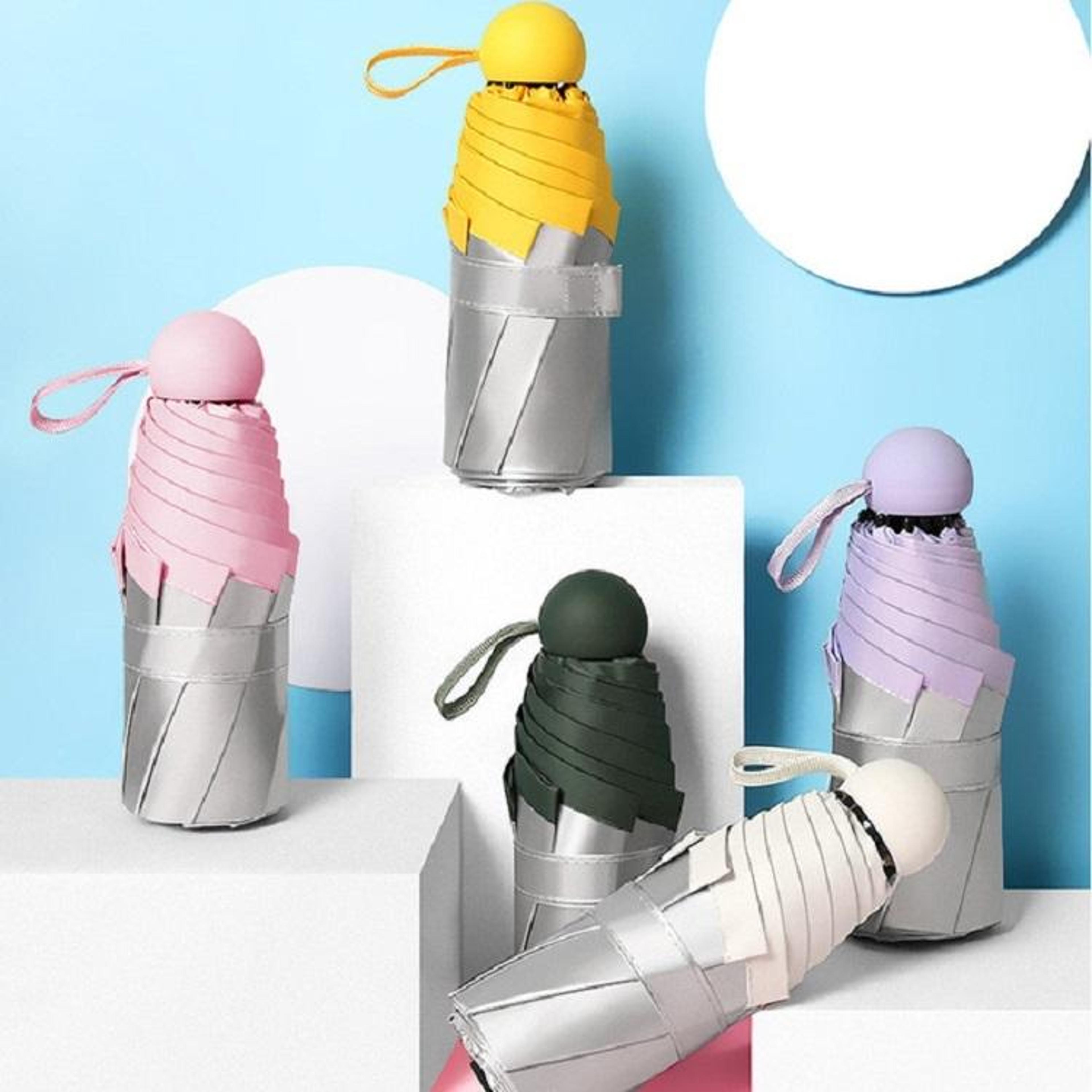 portable mini pocket umbrella with uv protection and windproof travel design
