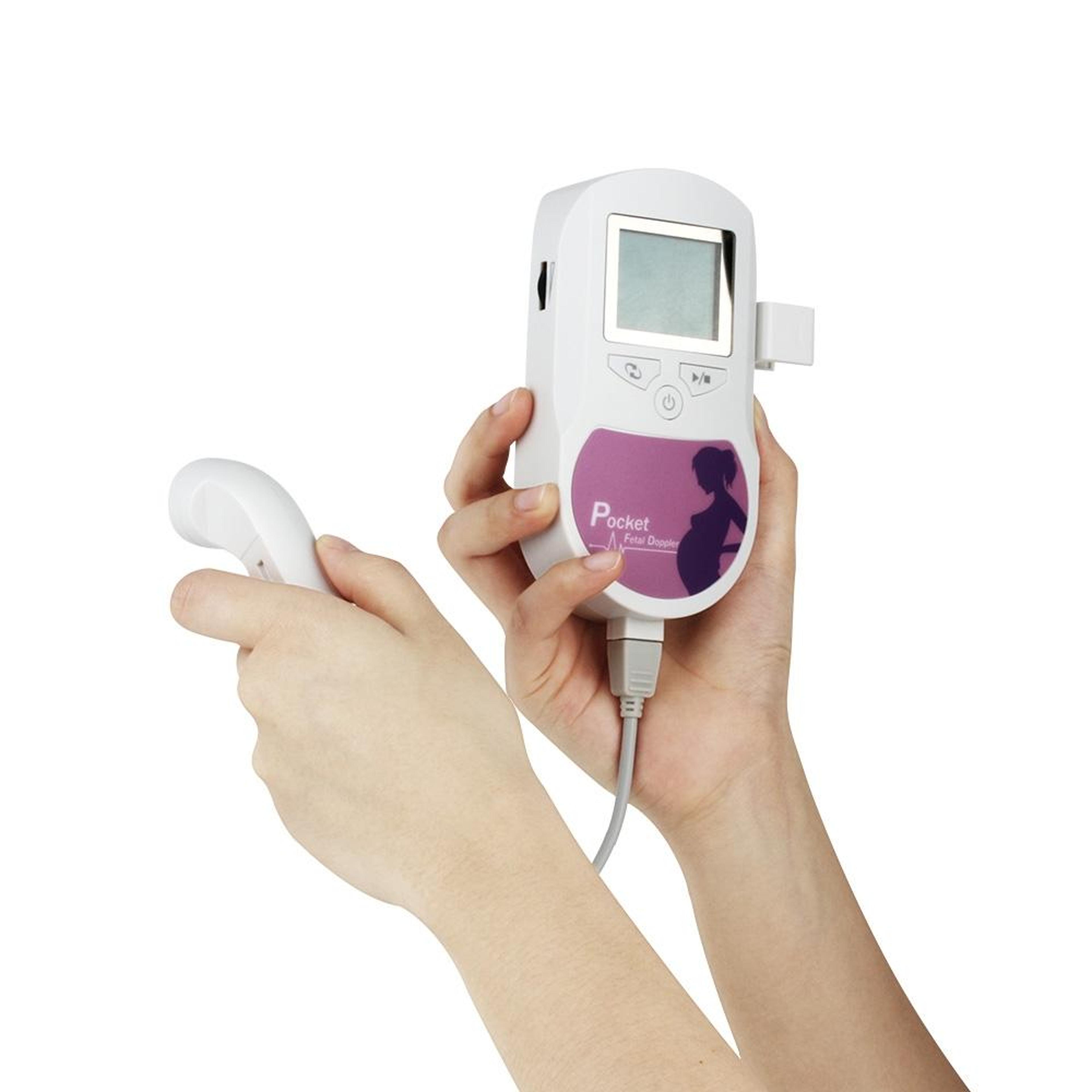 portable fetal doppler baby heartbeat monitor for pregnancy care