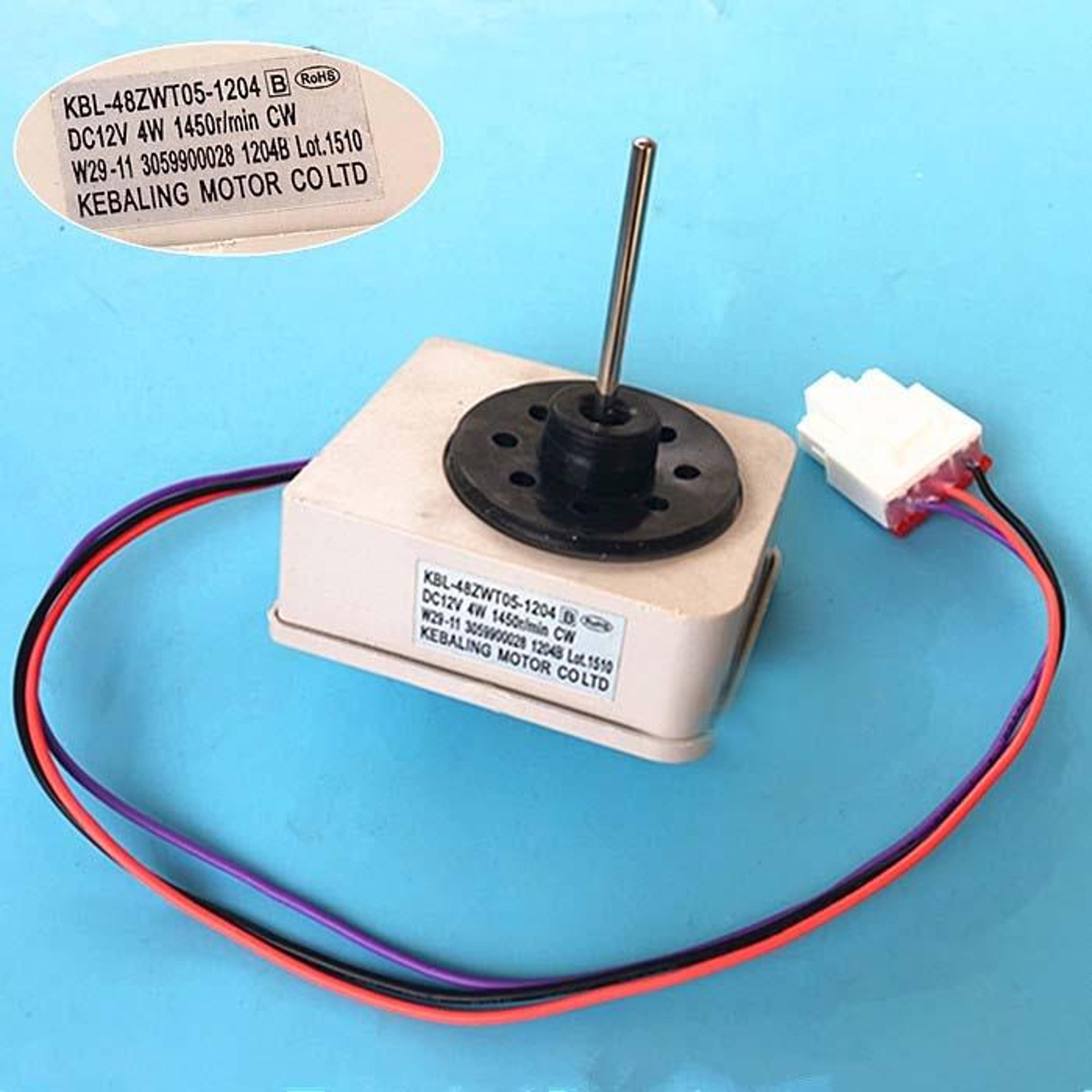 tcl omar refrigerator fan motor replacement dc12v 4w cooling fan kbl-48zwt05-1204
