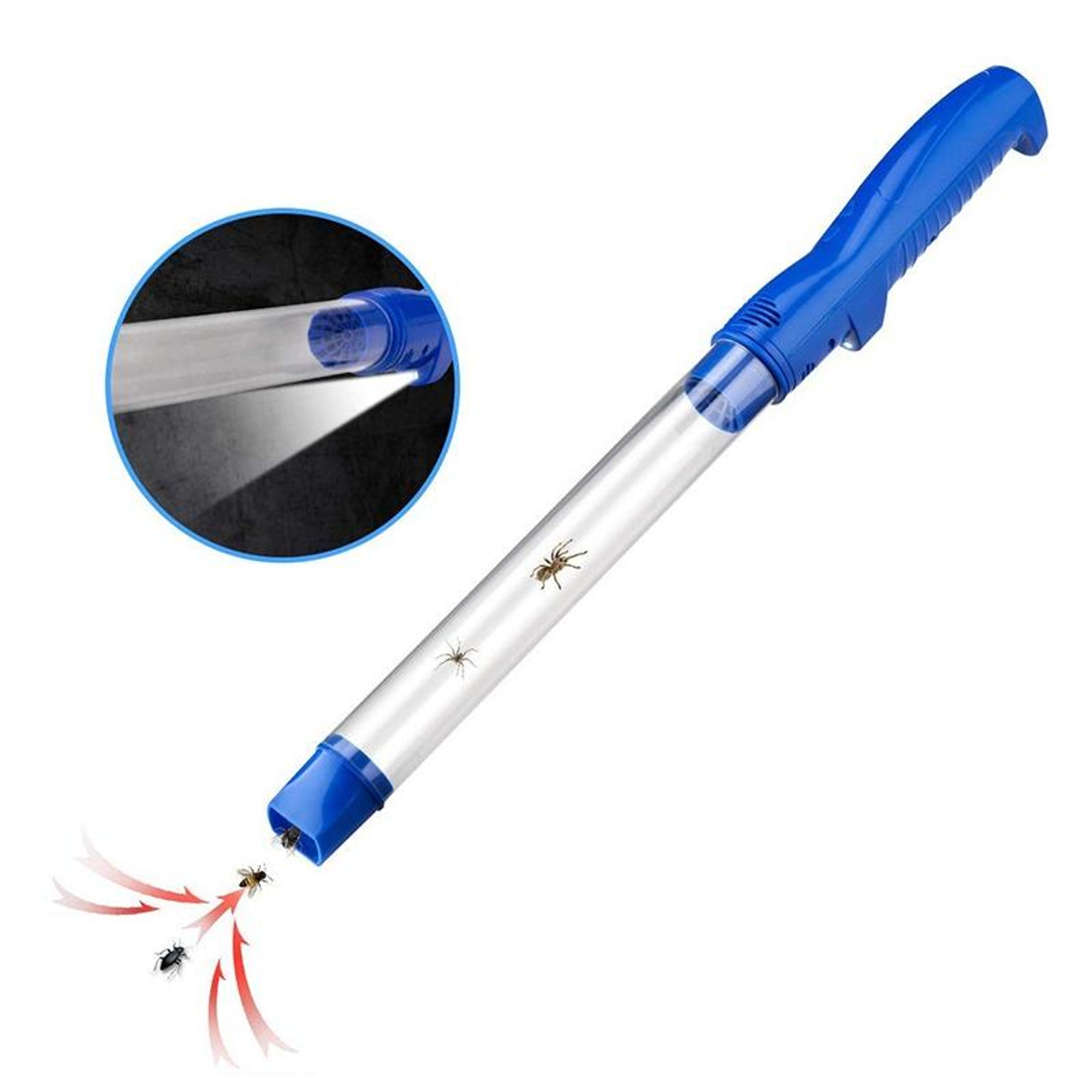 spider catcher usb rechargeable bug vacuum with led light for safe indoor pest removal