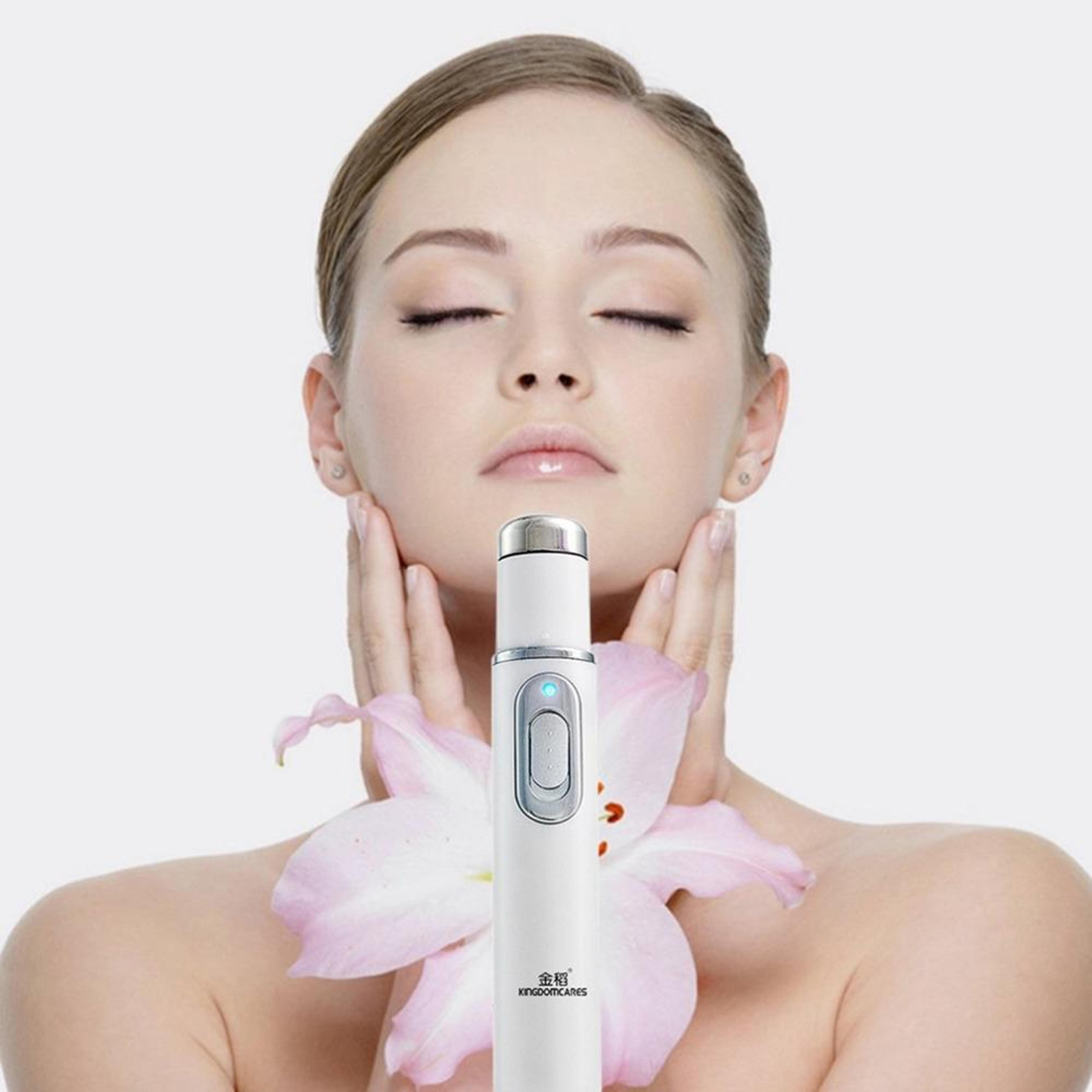 k-skin blue light acne laser pen wrinkle & scar removal device for clearer, smoother skin