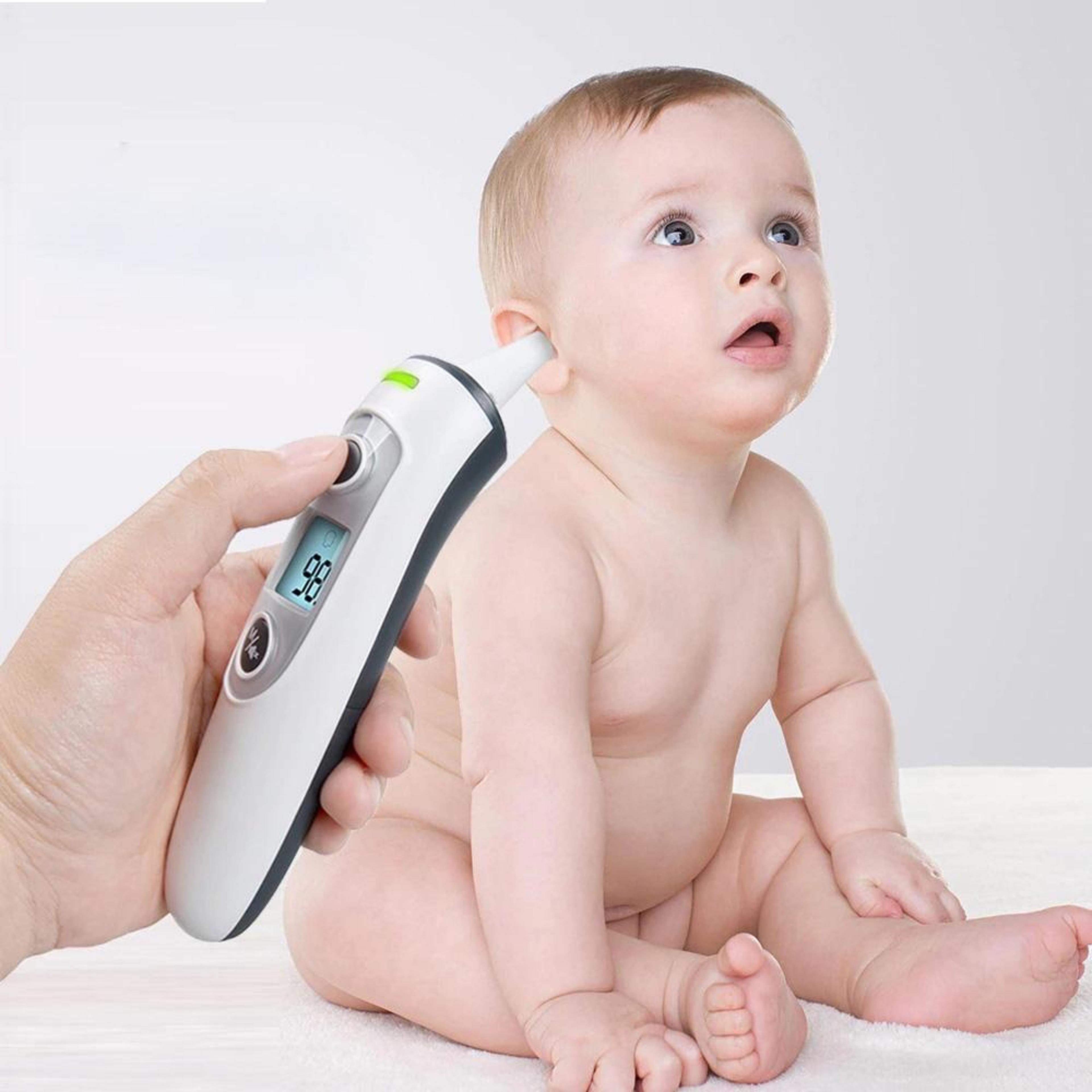 smart infrared ear & forehead thermometer for babies and families