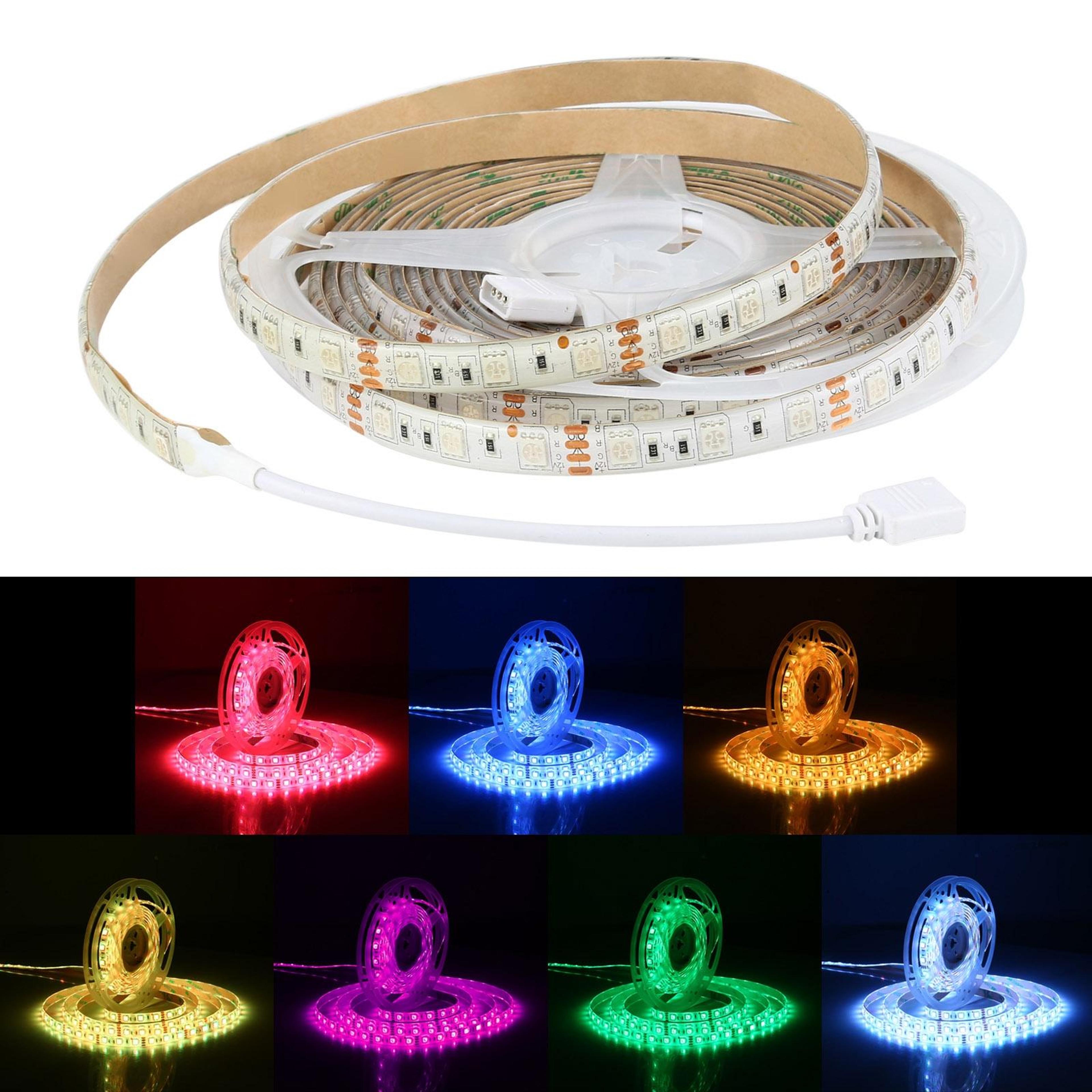 smart wifi led strip lights 5m rgb rope light with app & voice control