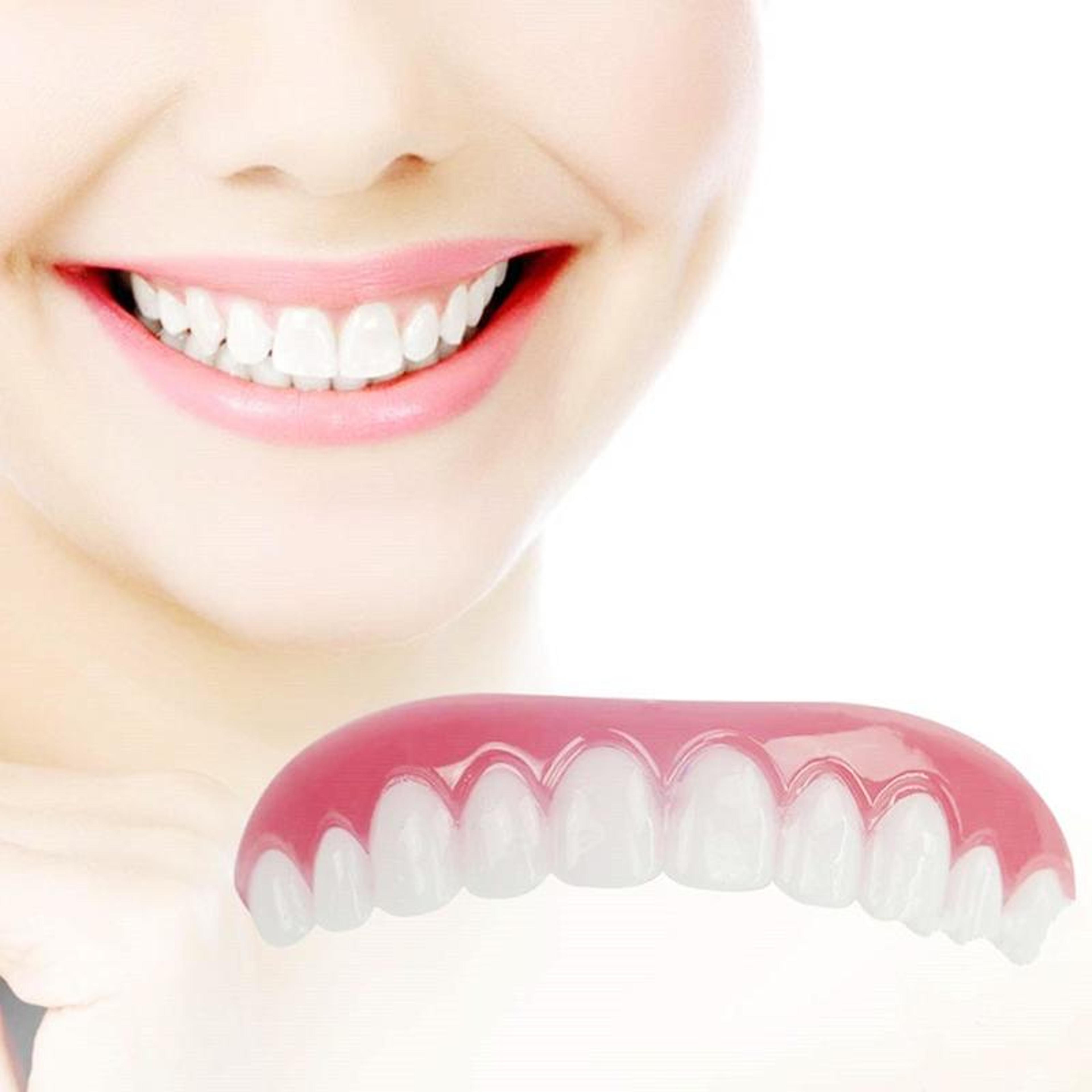 comfort fit flex silicone veneers for instant smile whitening
