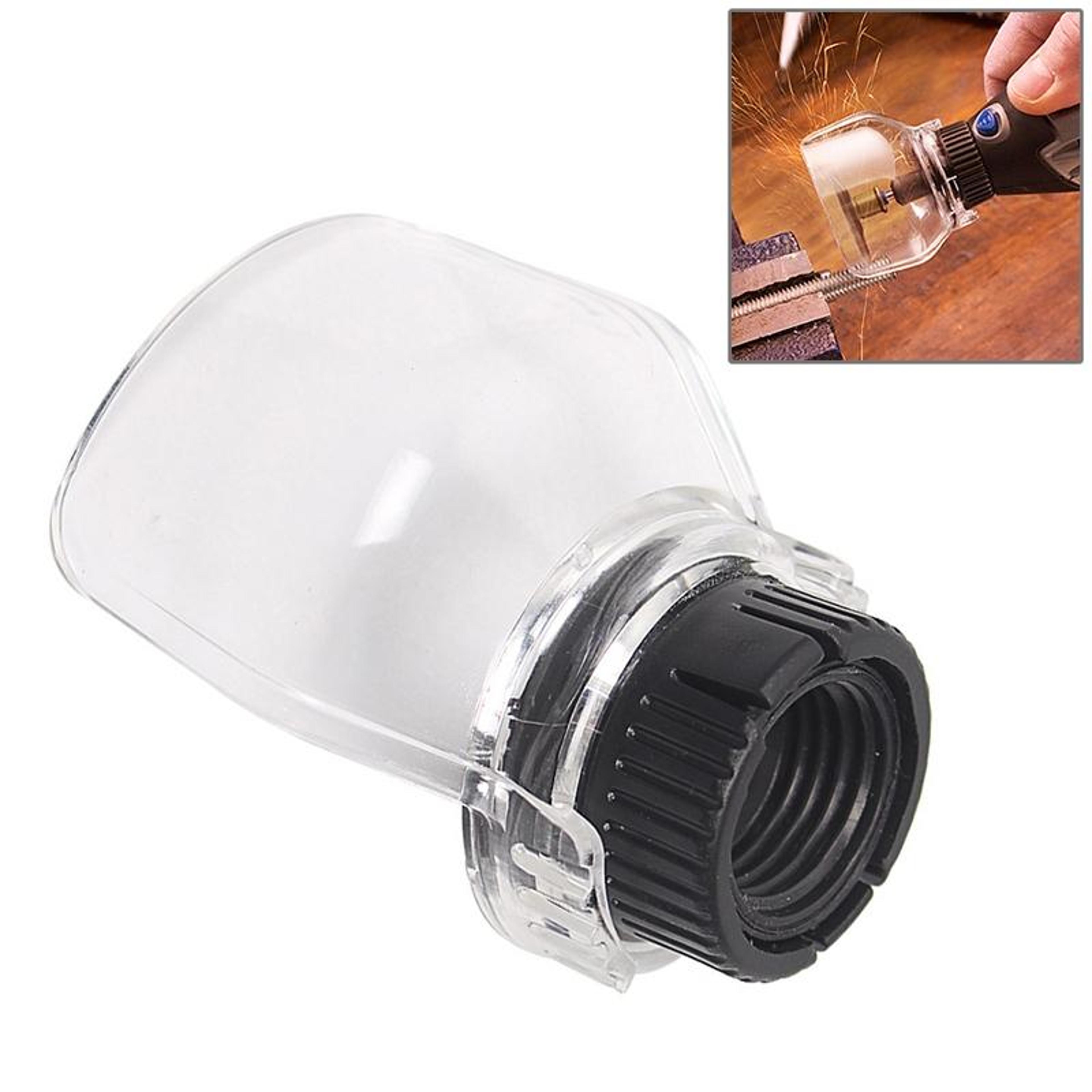 rotary tool protective cover transparent shield for grinding, cutting & polishing