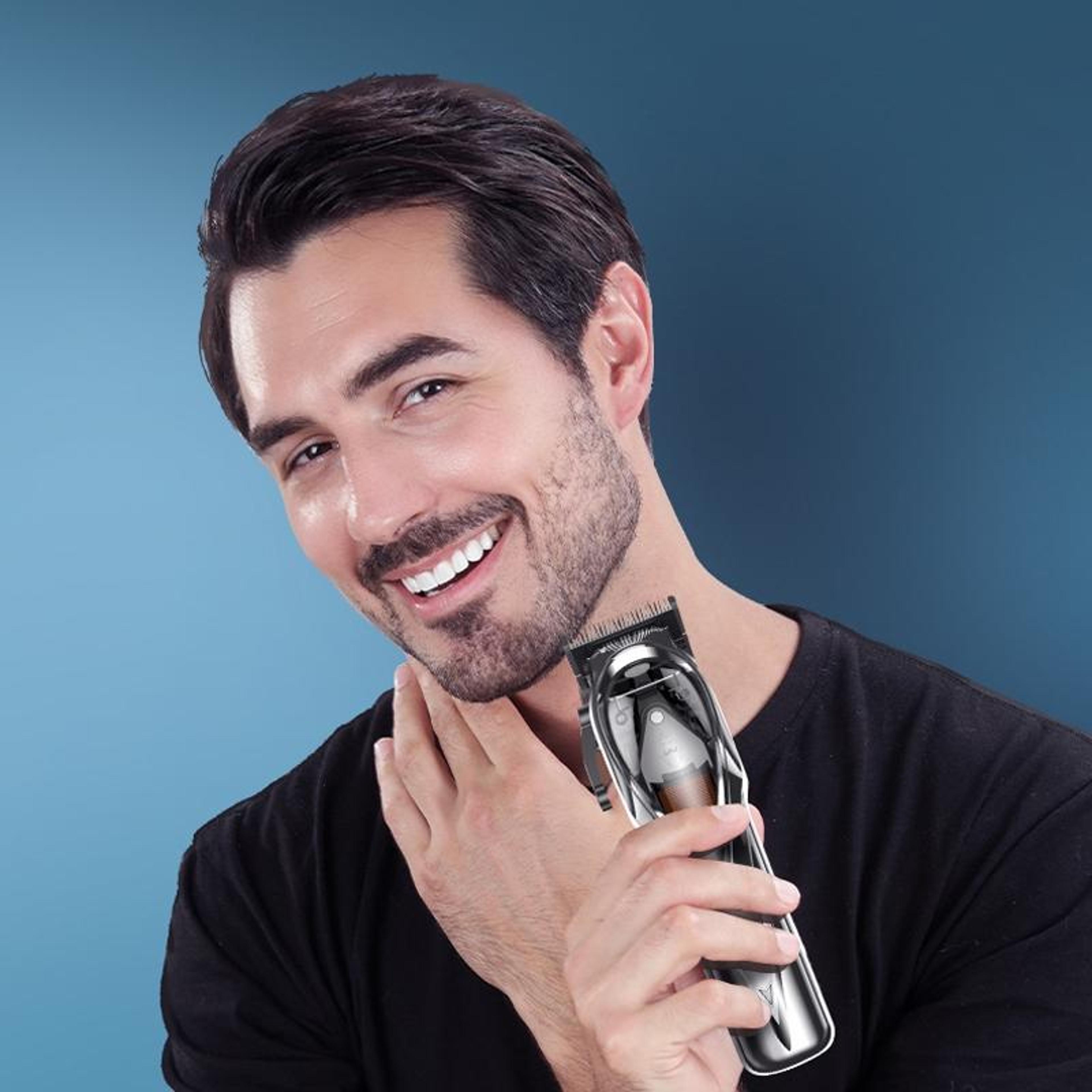 magnetic suspension hair clipper cordless professional hair trimmer