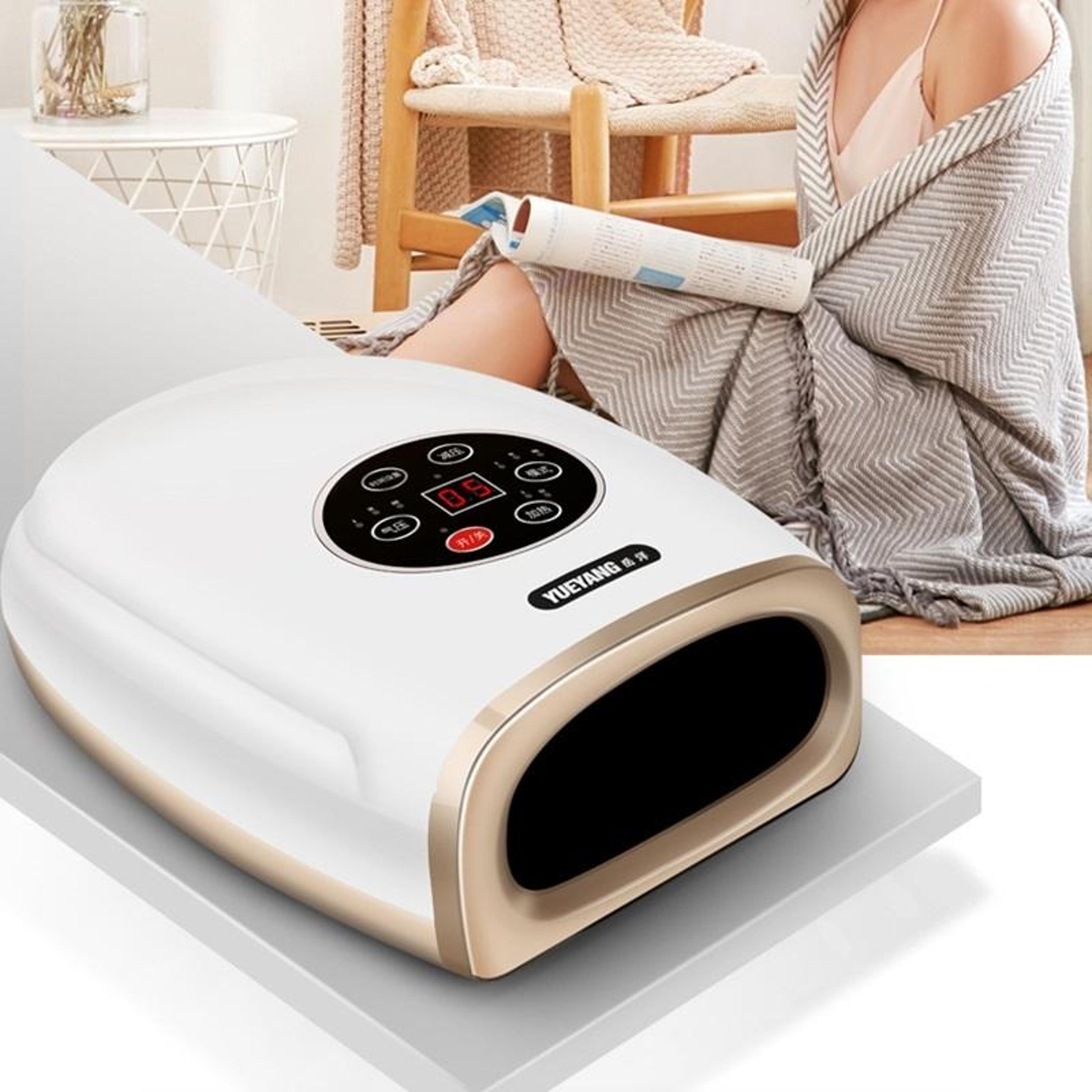 smart hand & wrist relief massager for finger joint therapy and acupoint relaxation