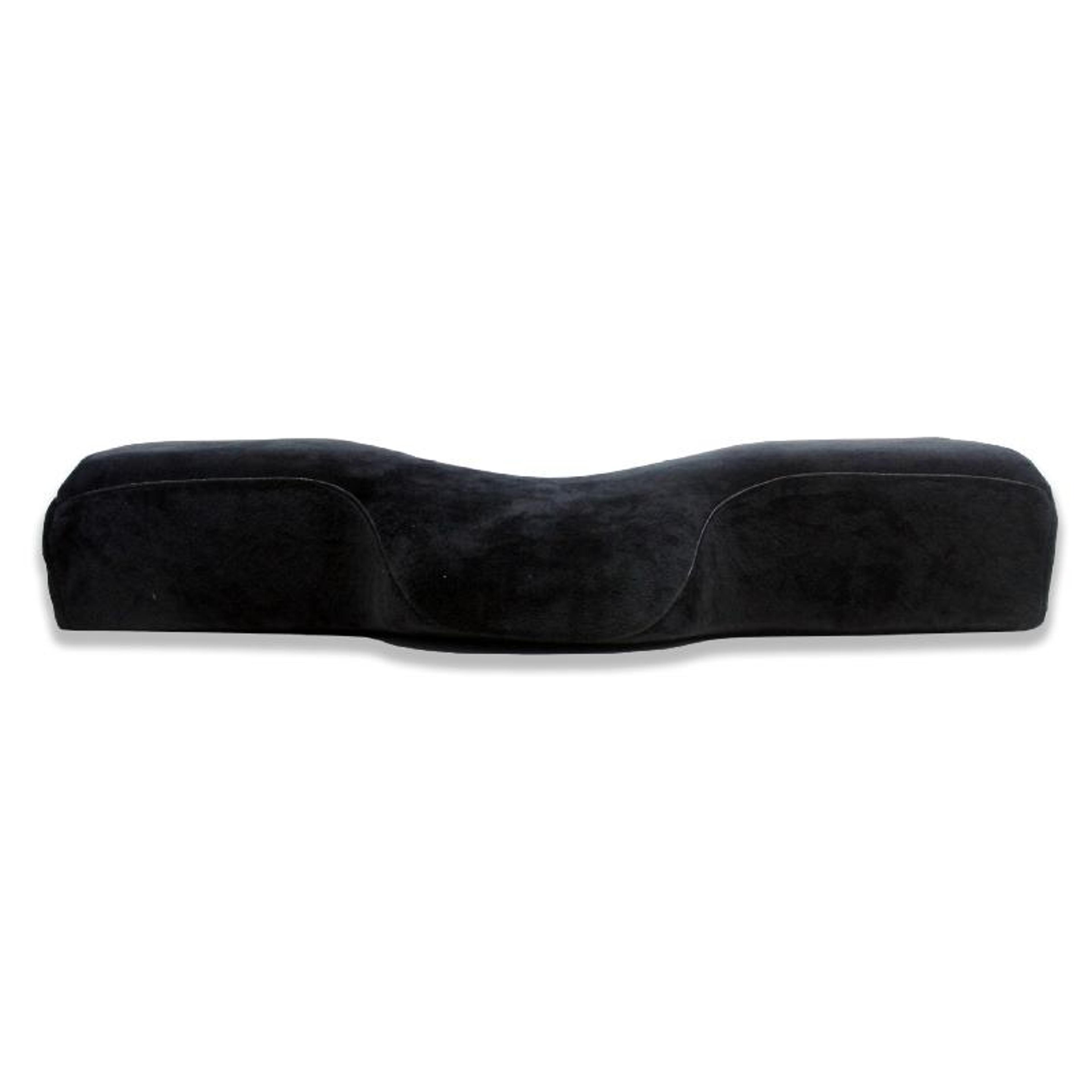 luxury memory foam eyelash pillow for lash extensions & neck support comfort