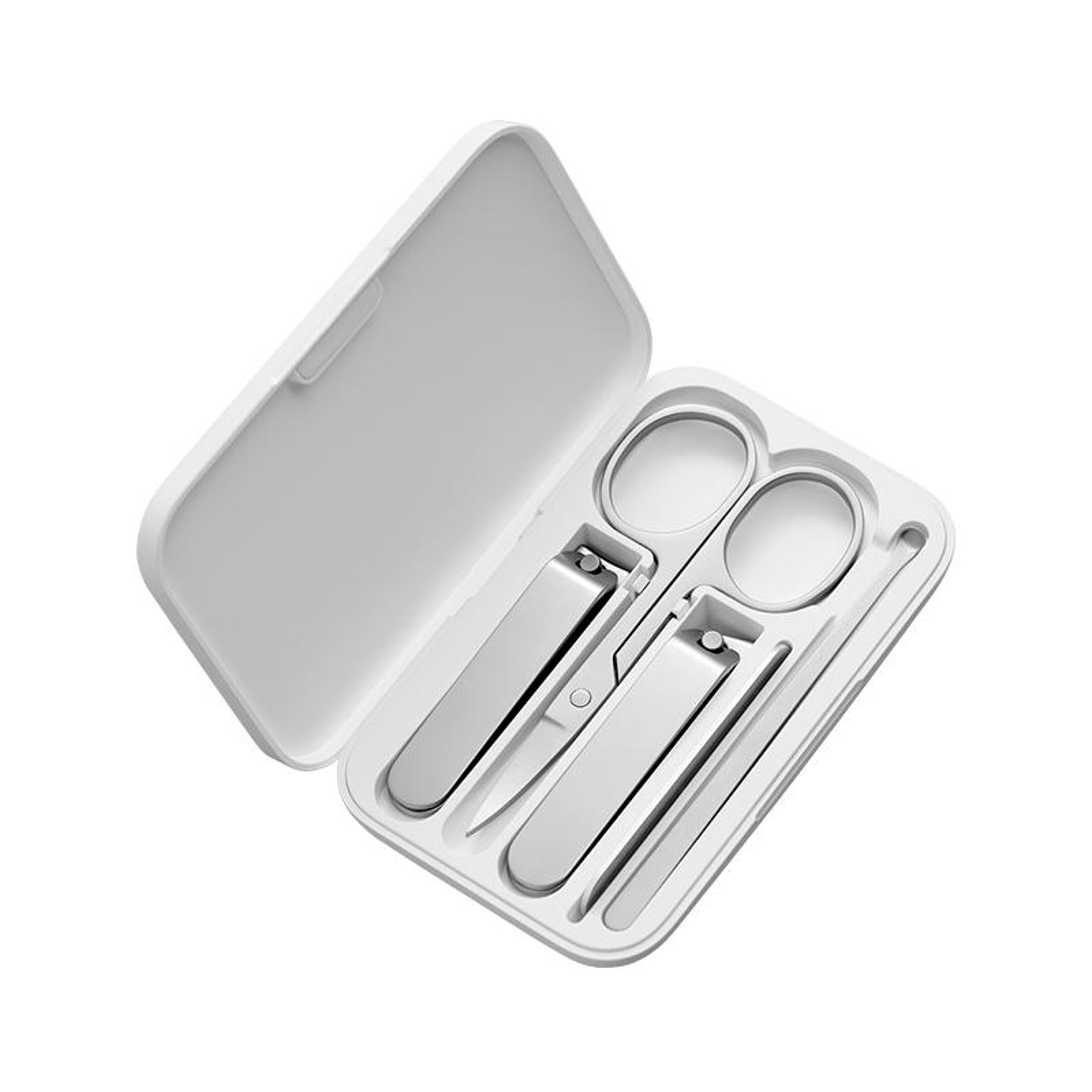 nail clipper set portable 5pcs stainless steel manicure kit
