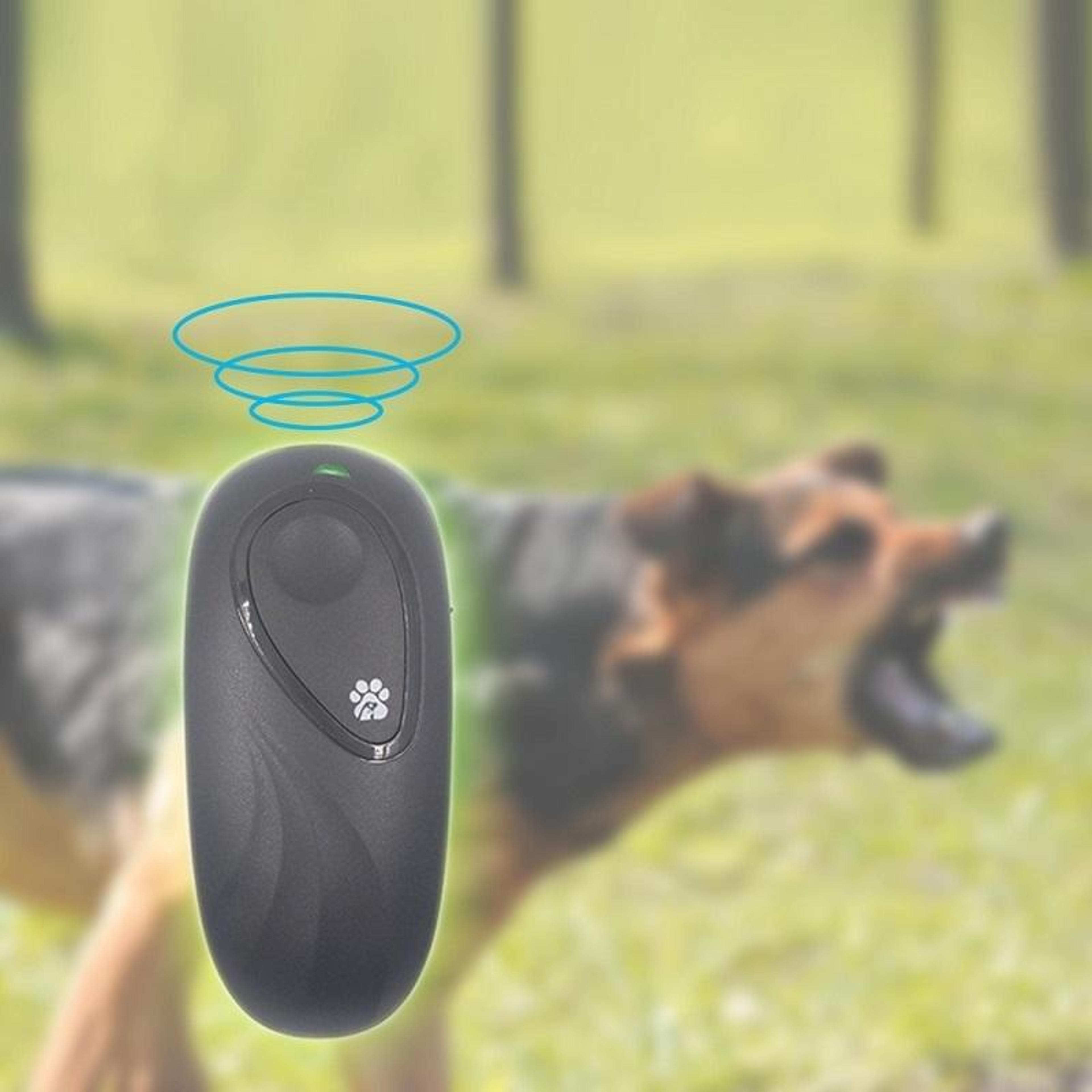 ultrasonic dog trainer portable bark control & adjustable frequency dog repeller