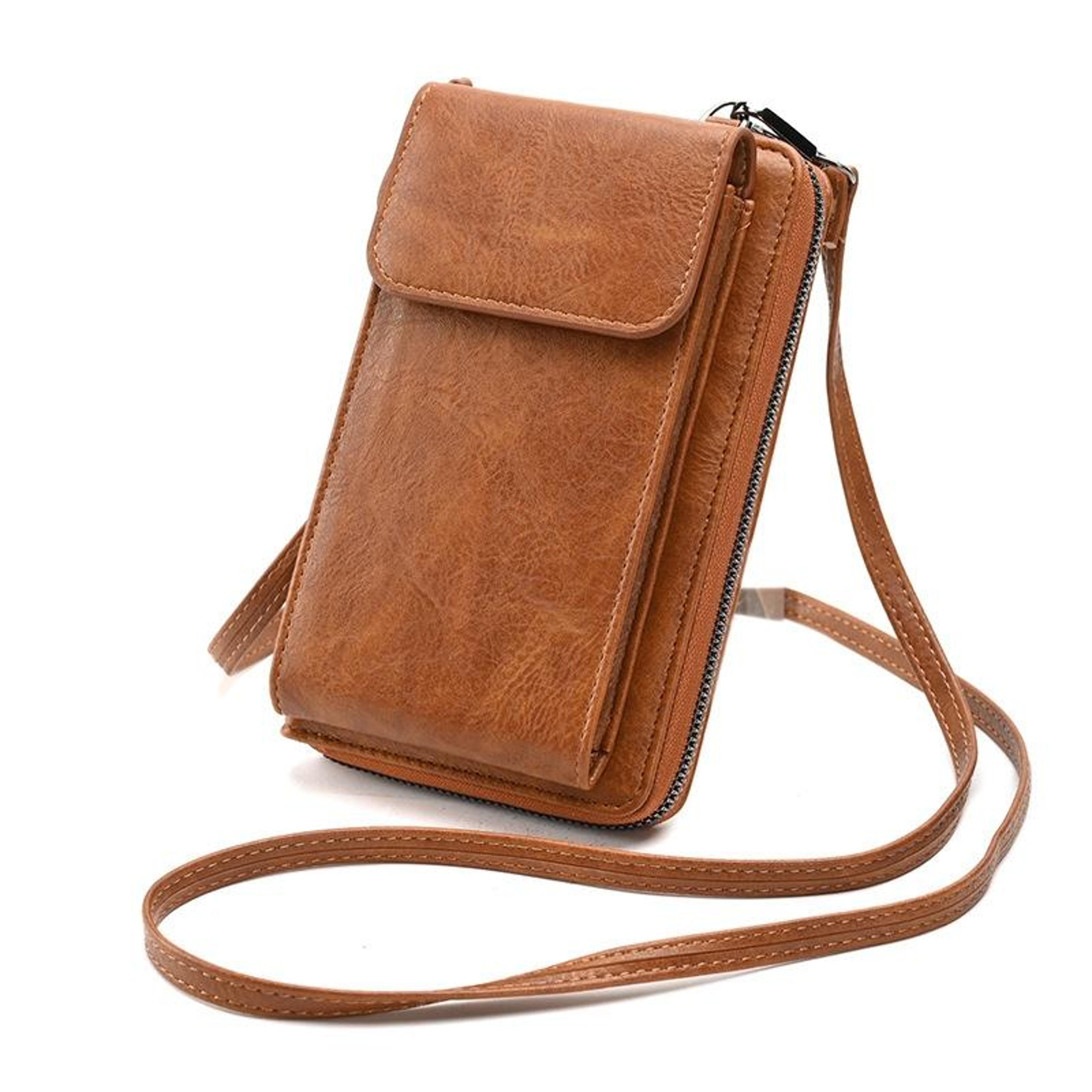 crossbody phone bag for women waterproof shoulder wallet purse