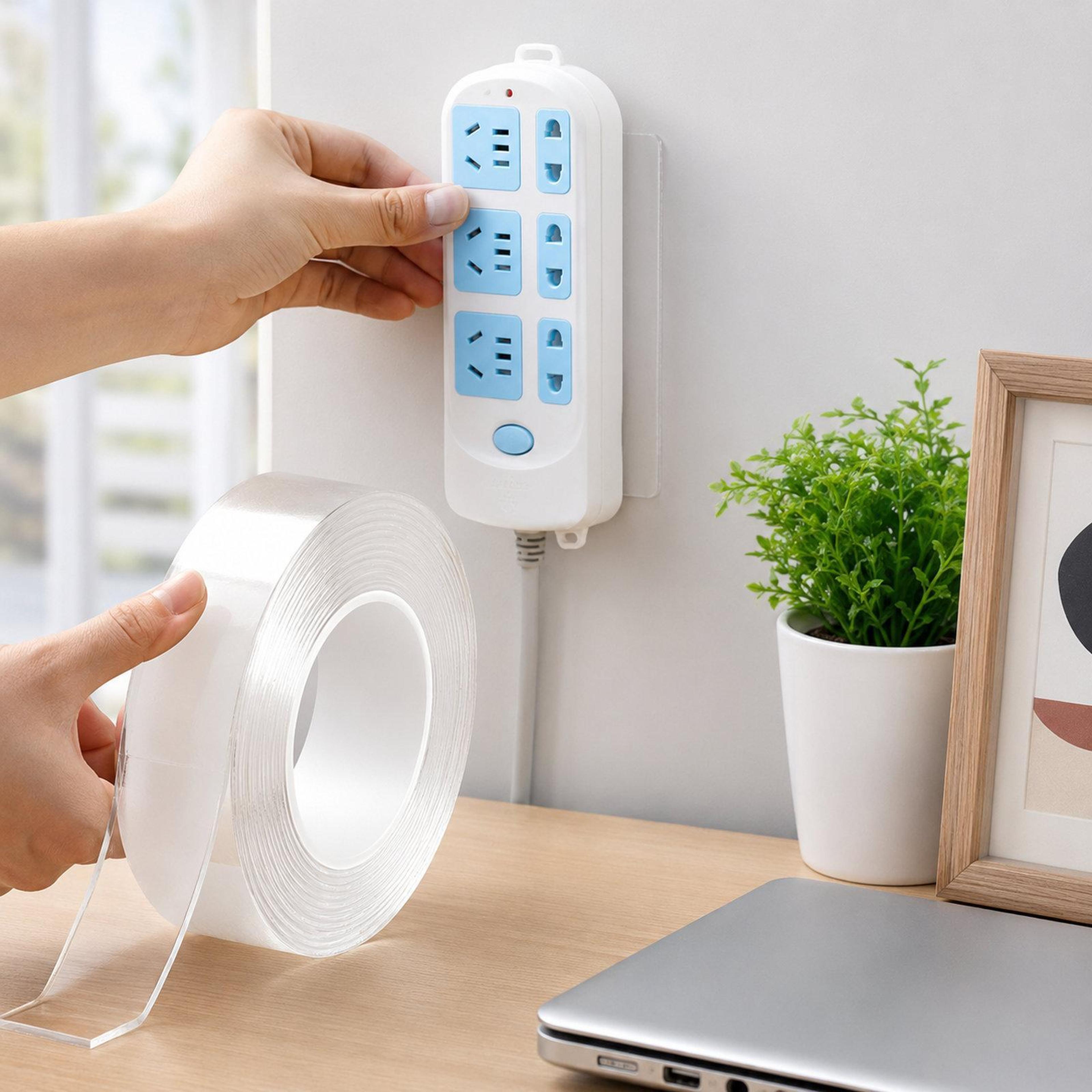 nano grip reusable mounting tape waterproof double sided wall tape