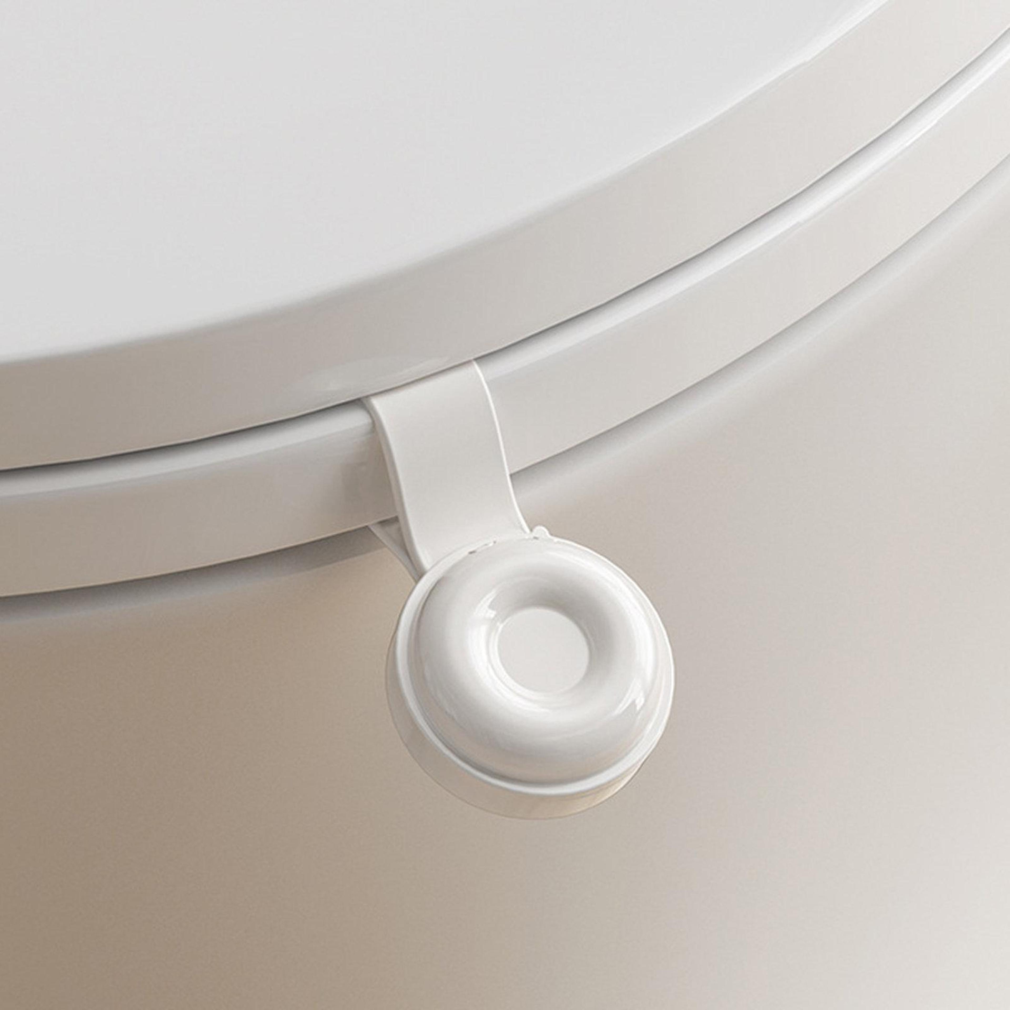 touchfree toilet seat lifter handle adjustable hygienic toilet lid handle for clean bathroom use