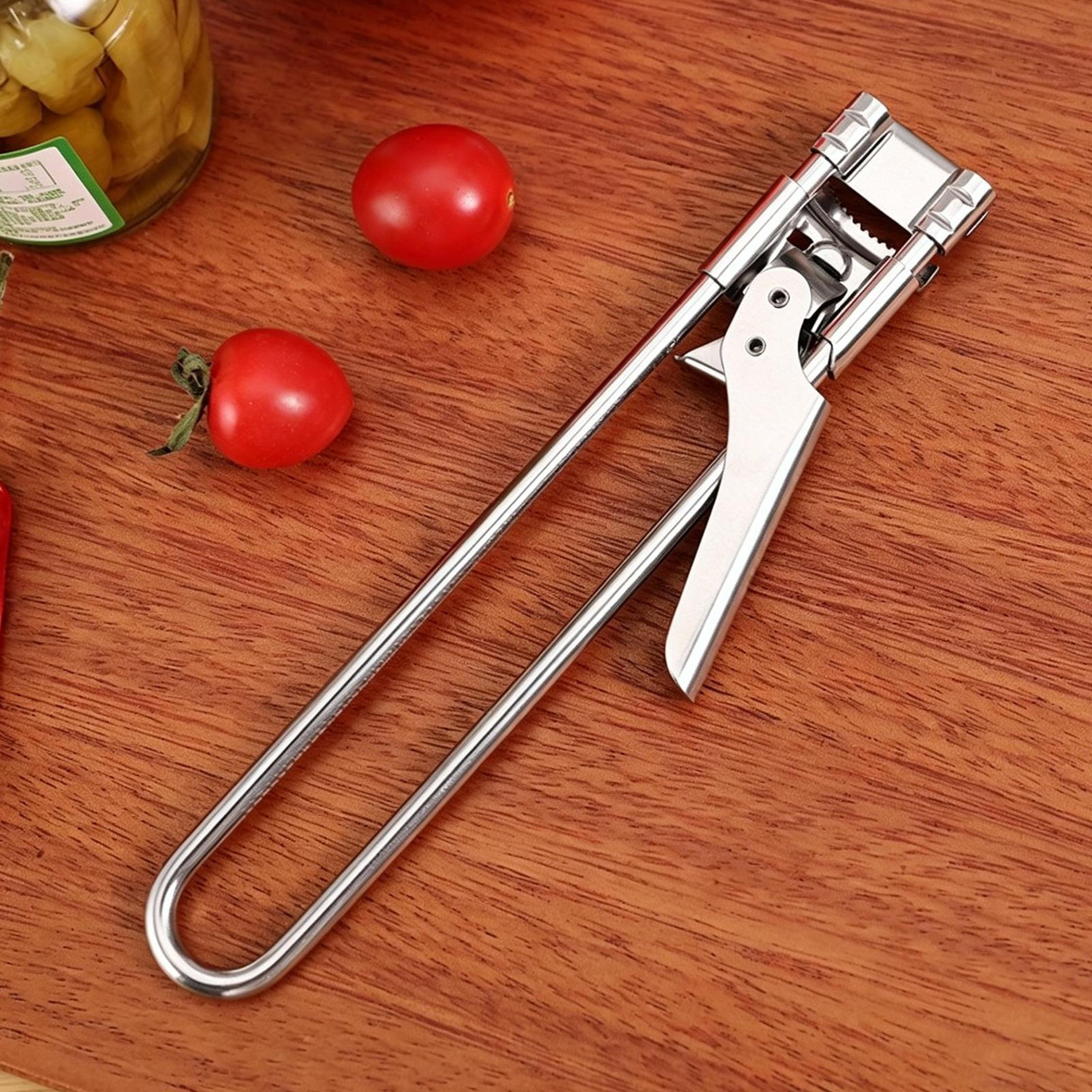 adjustable stainless steel jar & bottle opener for weak hands and tight lids