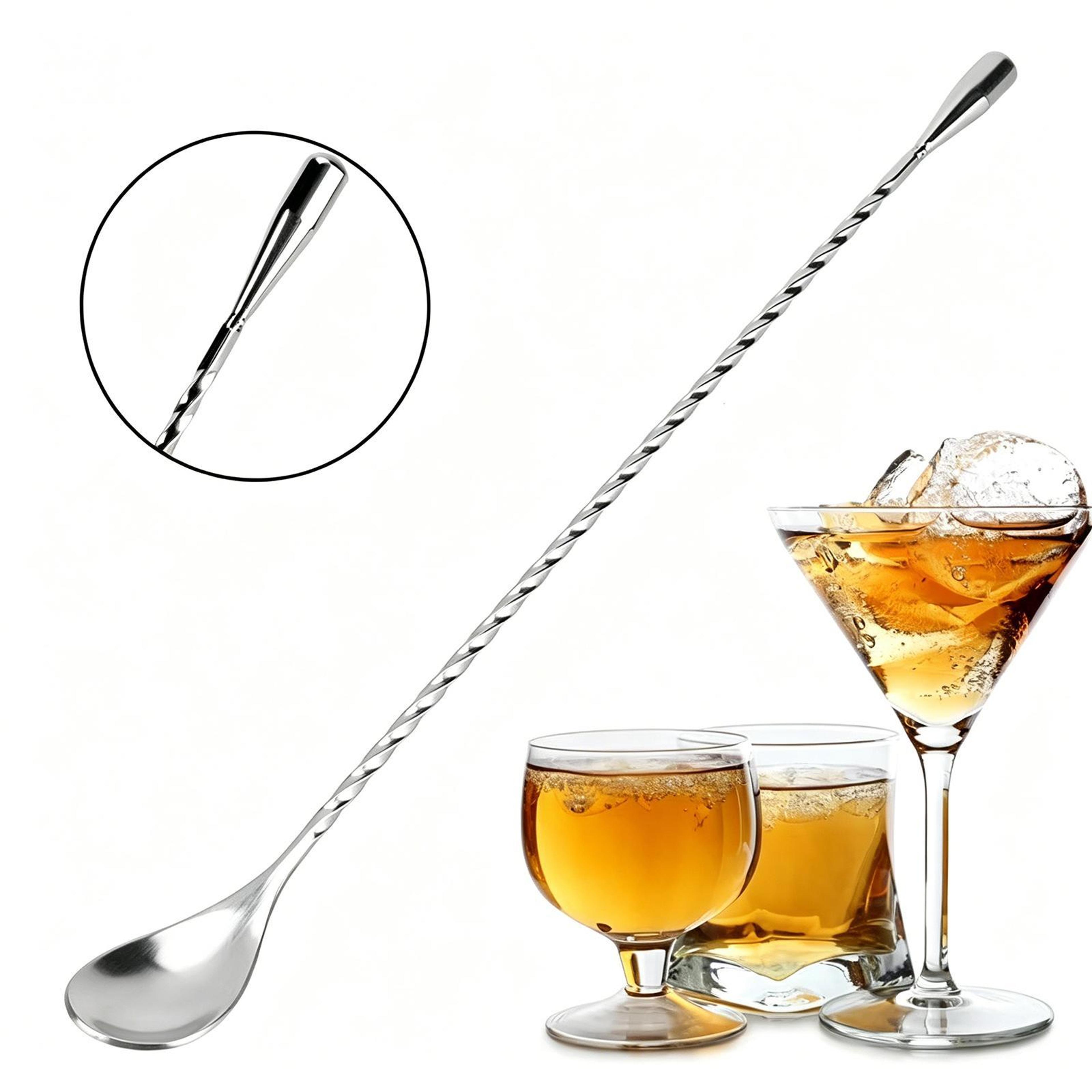 long handle coffee spoon 304 stainless steel stirring spoon for coffee, tea & milk drinks