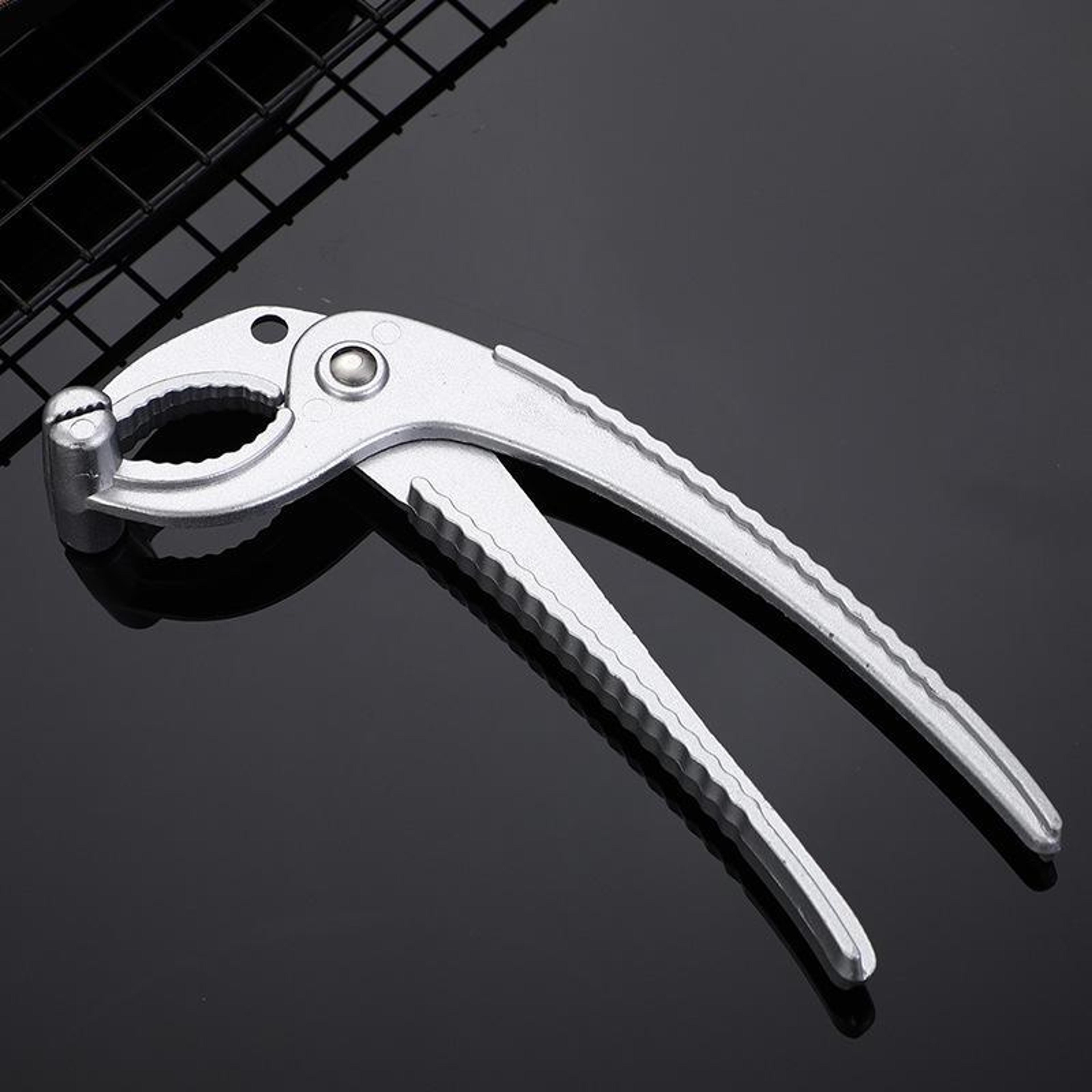 heat-resistant aluminum alloy pot lifter tongs for hot trays, clay pots & serving dishes