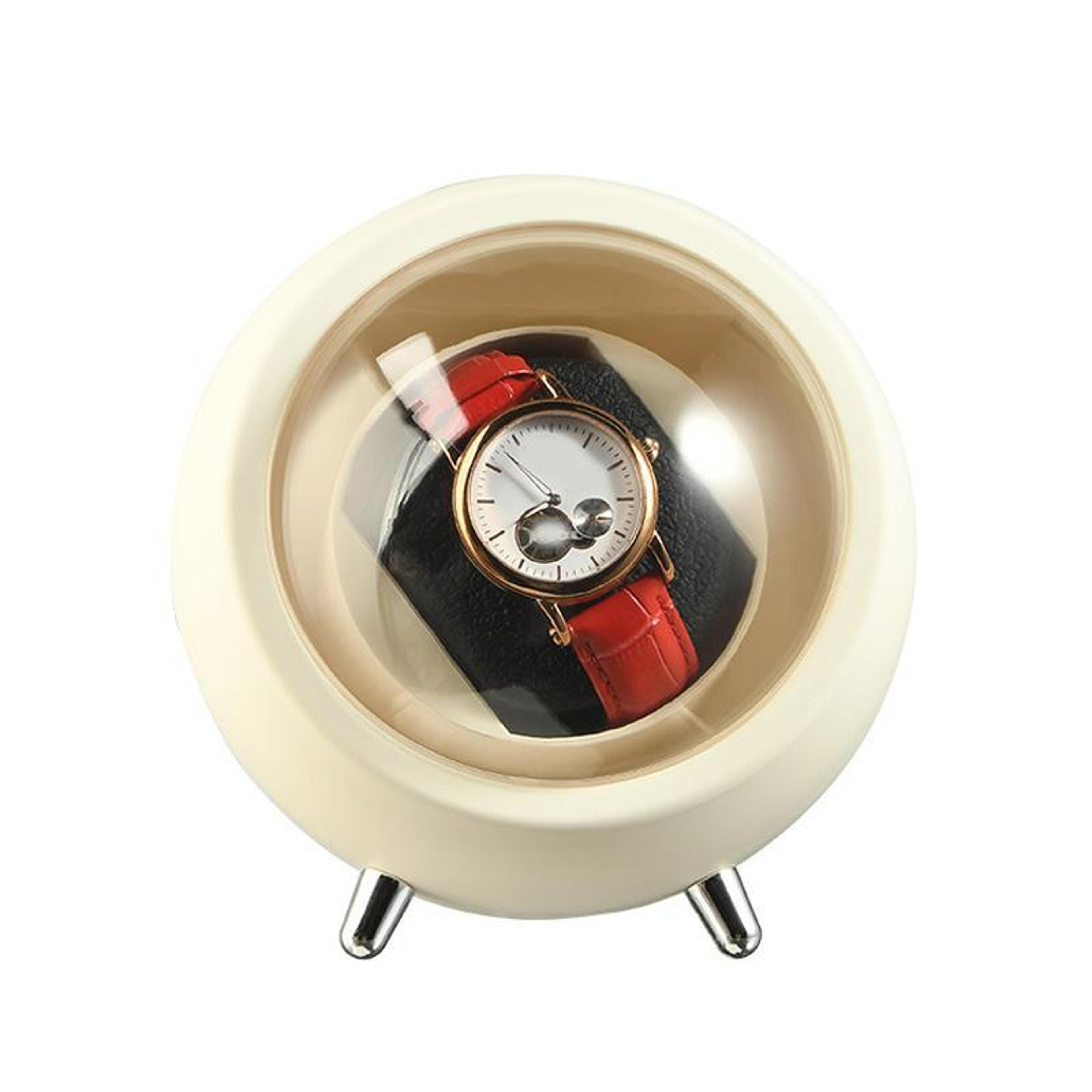 luxury automatic watch winder with anti-magnetic watch winder protection & silent motor
