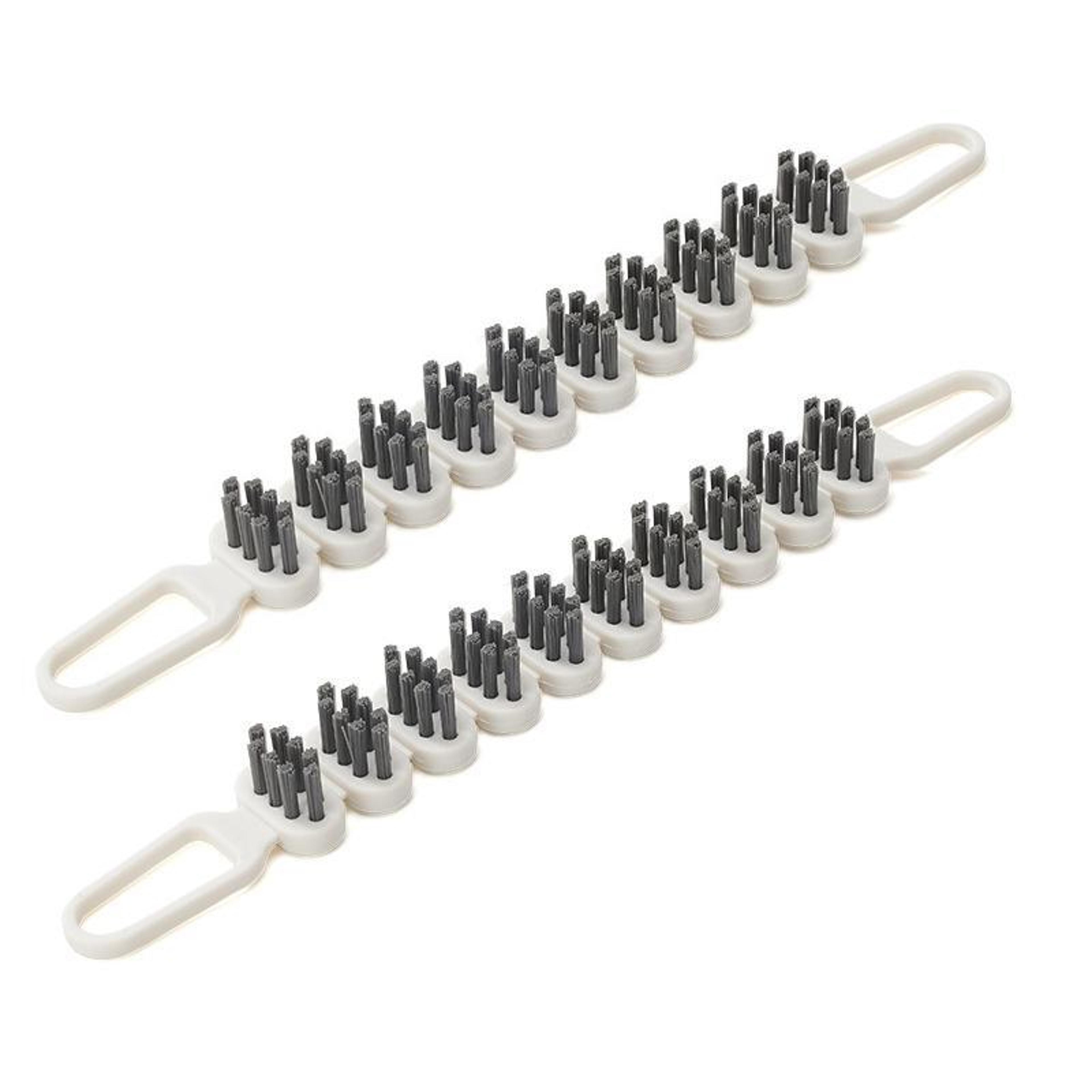 crevice cleaning brush set for faucets, sinks & tight spaces 2pcs
