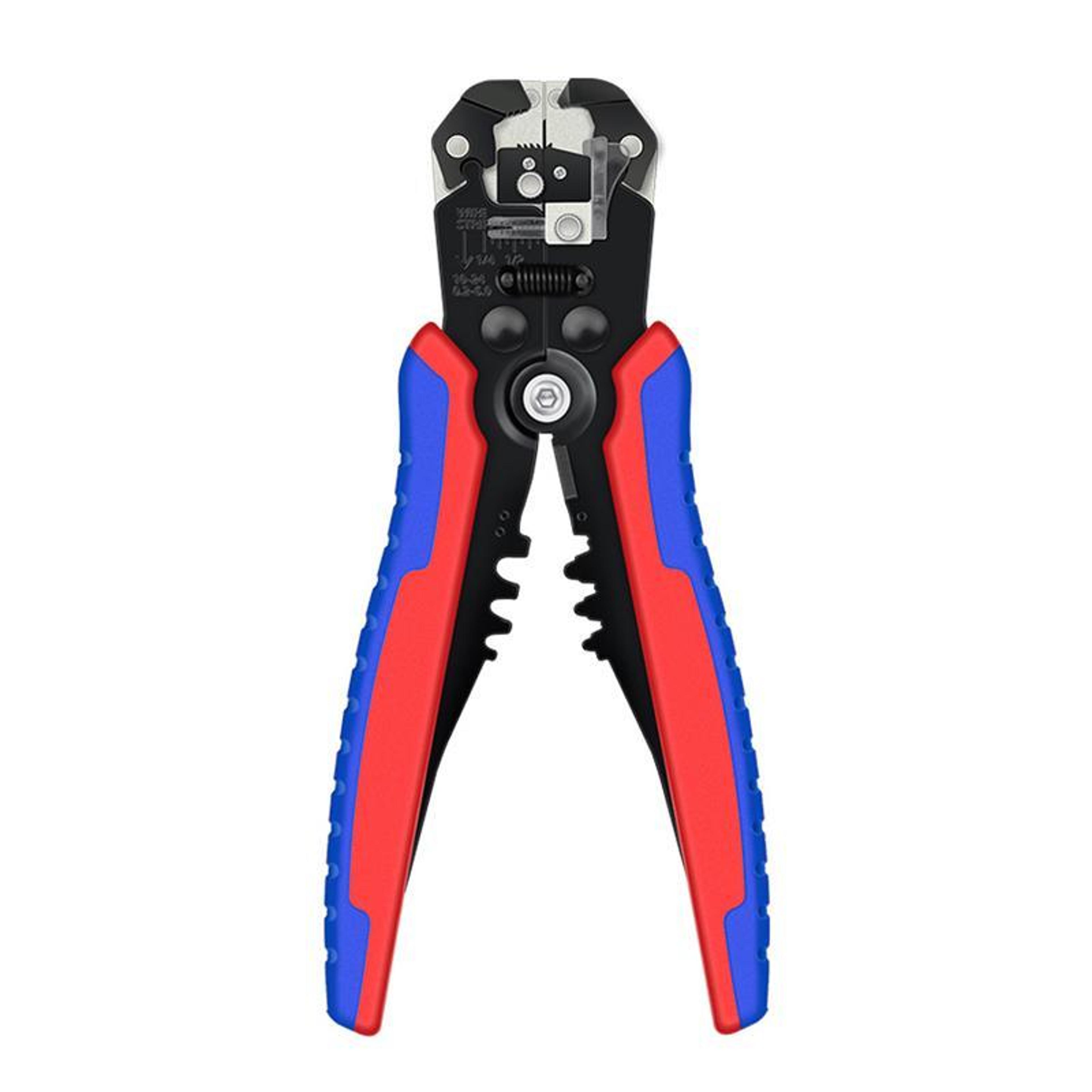 3-in-1 automatic wire stripper crimping pliers with cutter for electricians and diy repairs