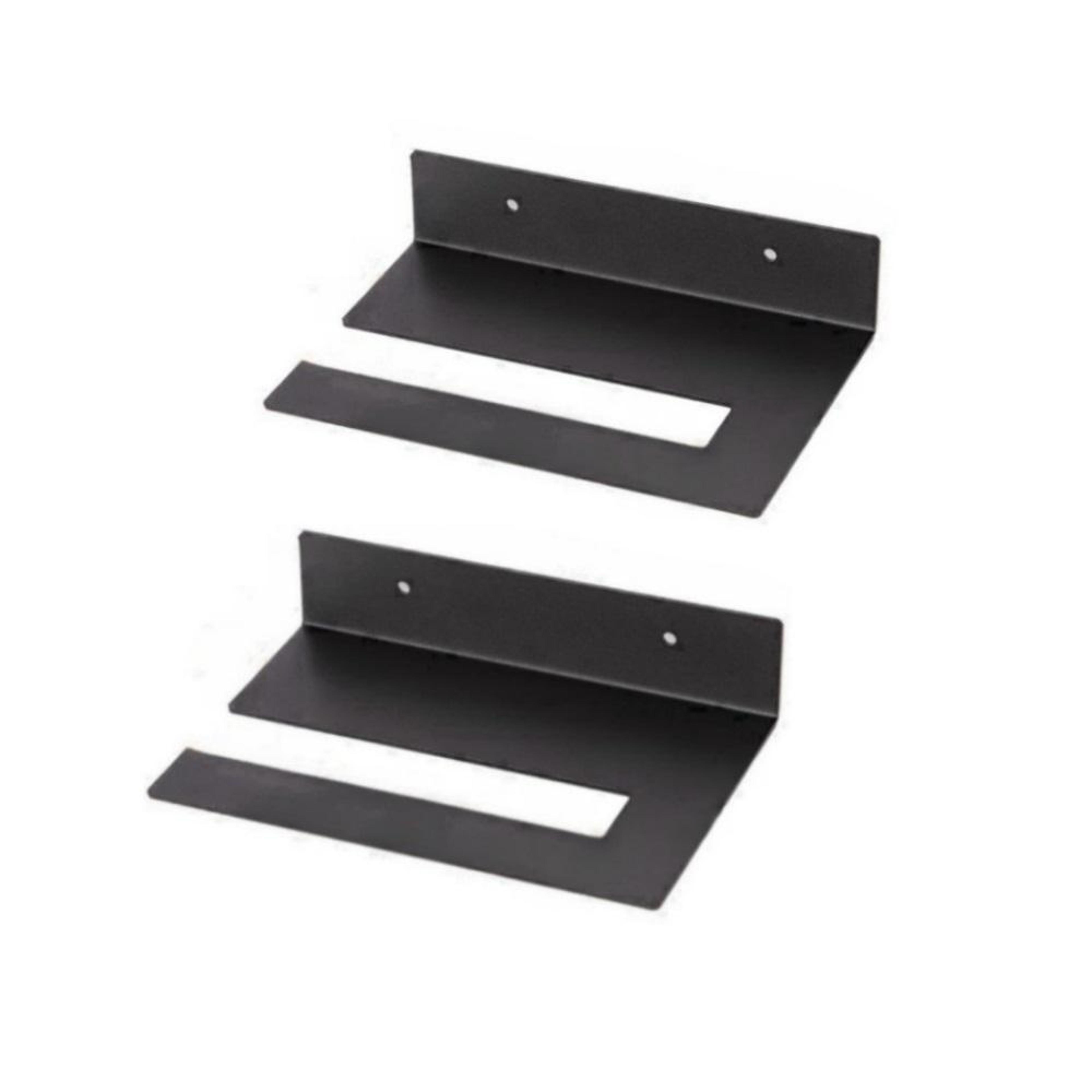 2pcs skateboard wall mount metal display rack for garage, bedroom & living room storage