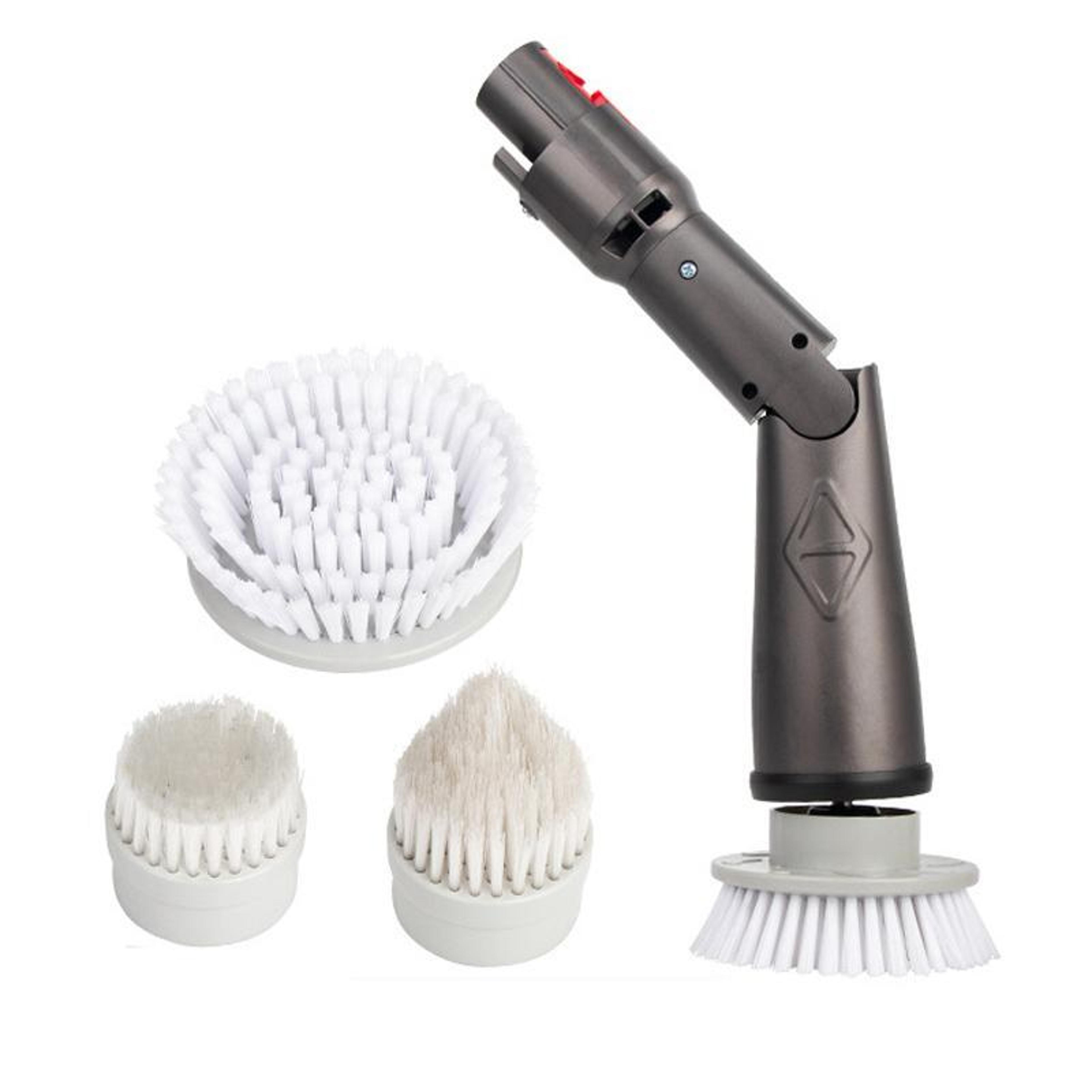 dyson vacuum cleaning brush set hard bristle floor & bathtub attachments