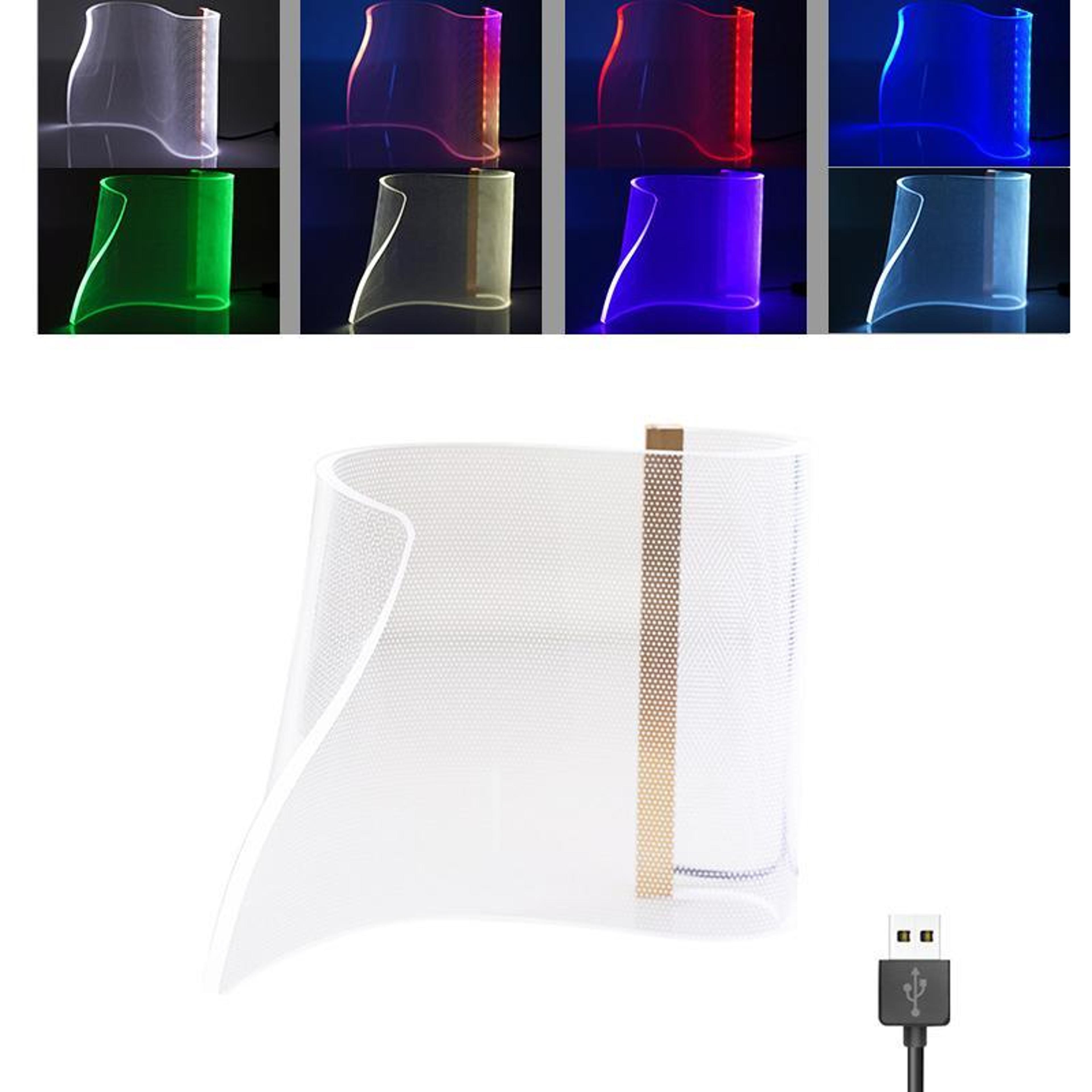 rgb gaming lamp with music sync, app control & ambient desk lighting