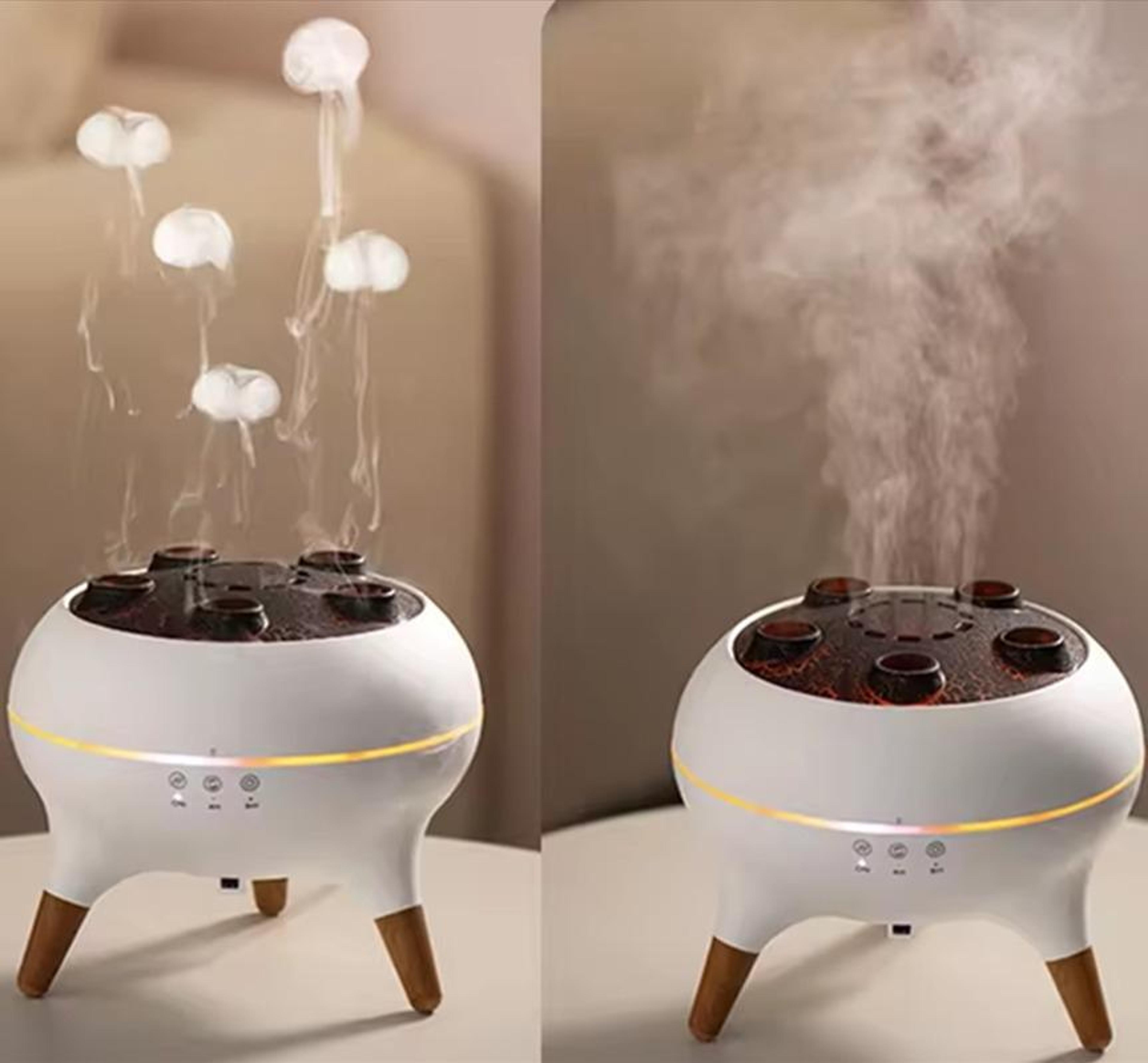 dynamic multi spray aromatherapy diffuser & colorful lights humidifier with remote control