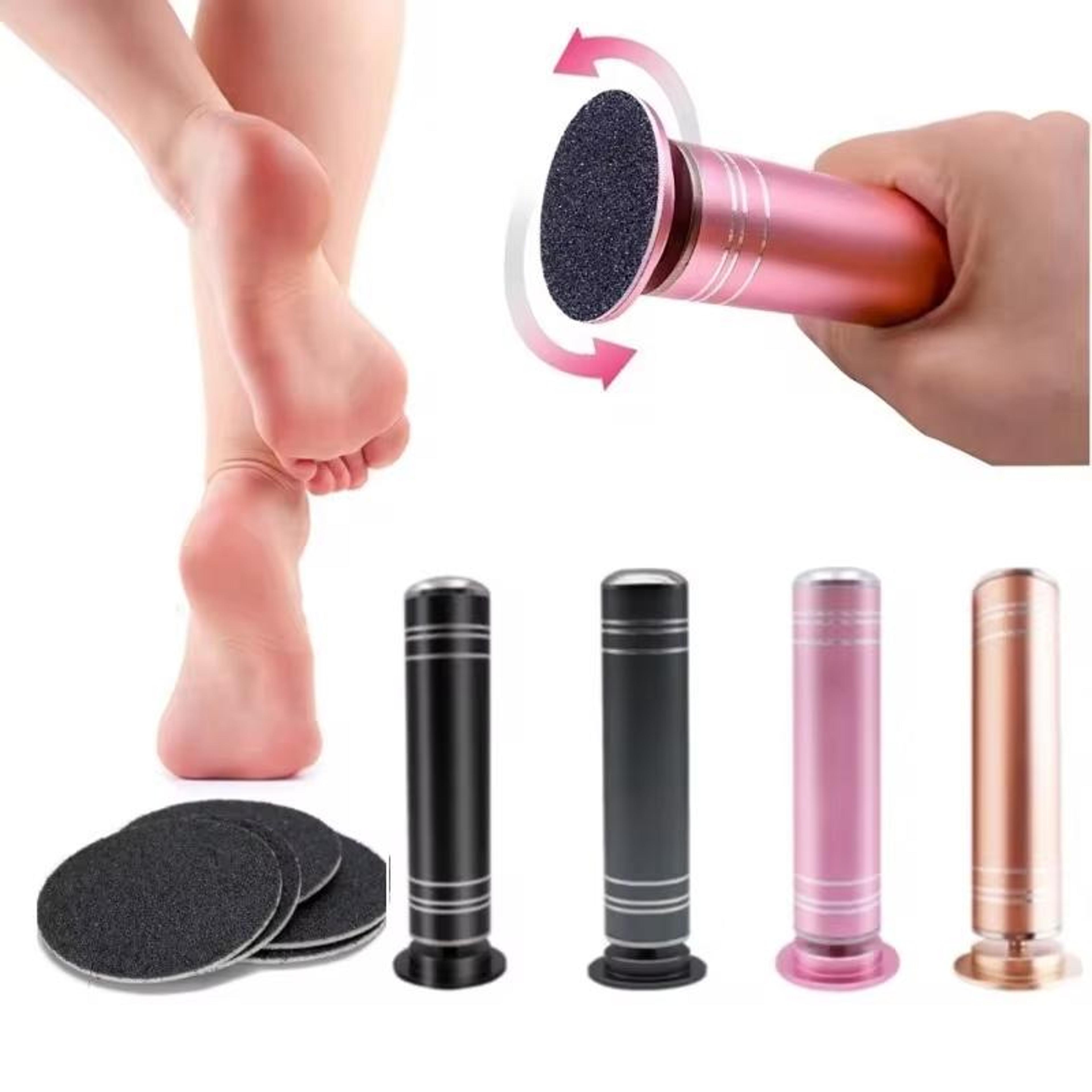 professional electric foot callus remover pedicure grinder kit with 60 replaceable sanding discs