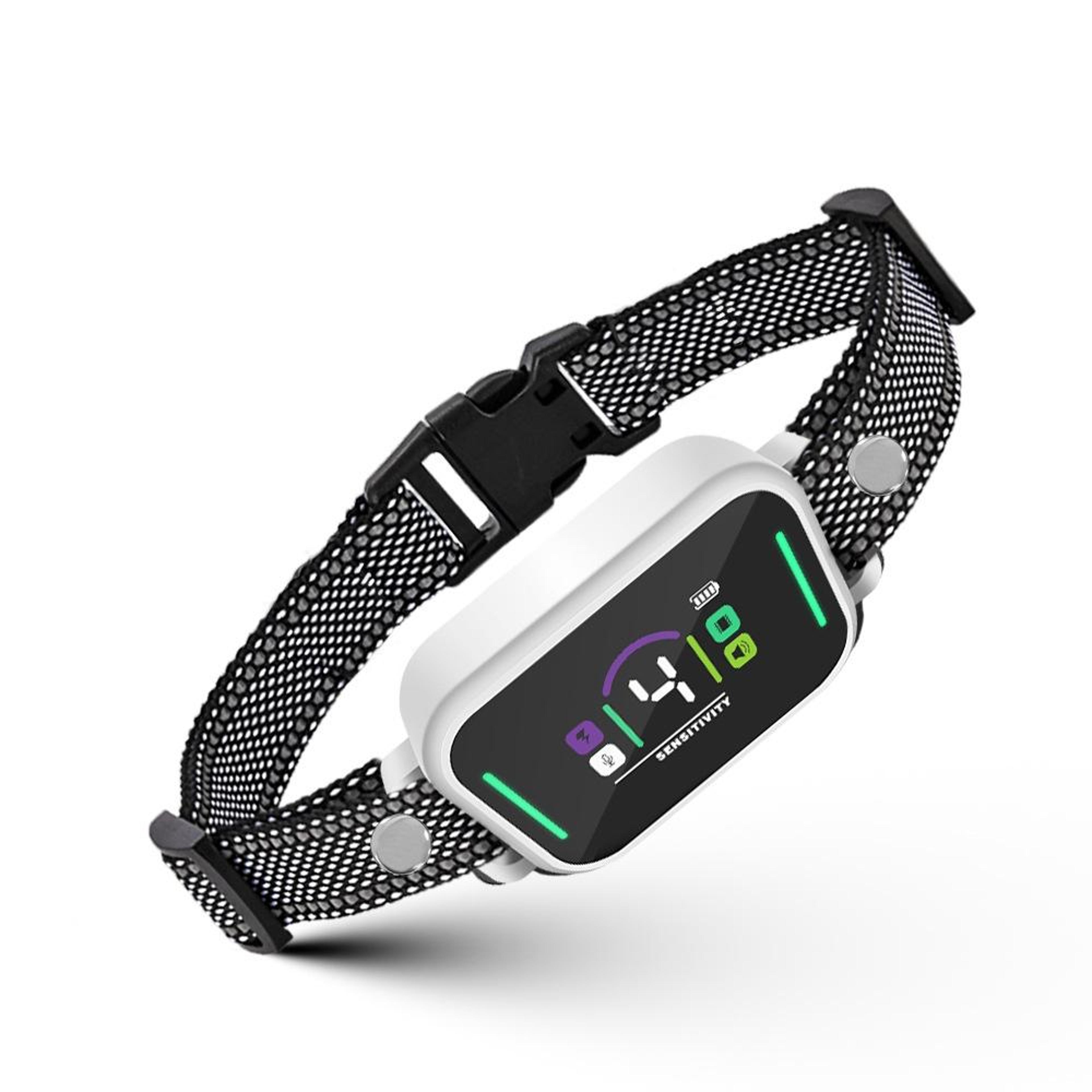 premium color screen dog bark trainer, anti barking behavior control