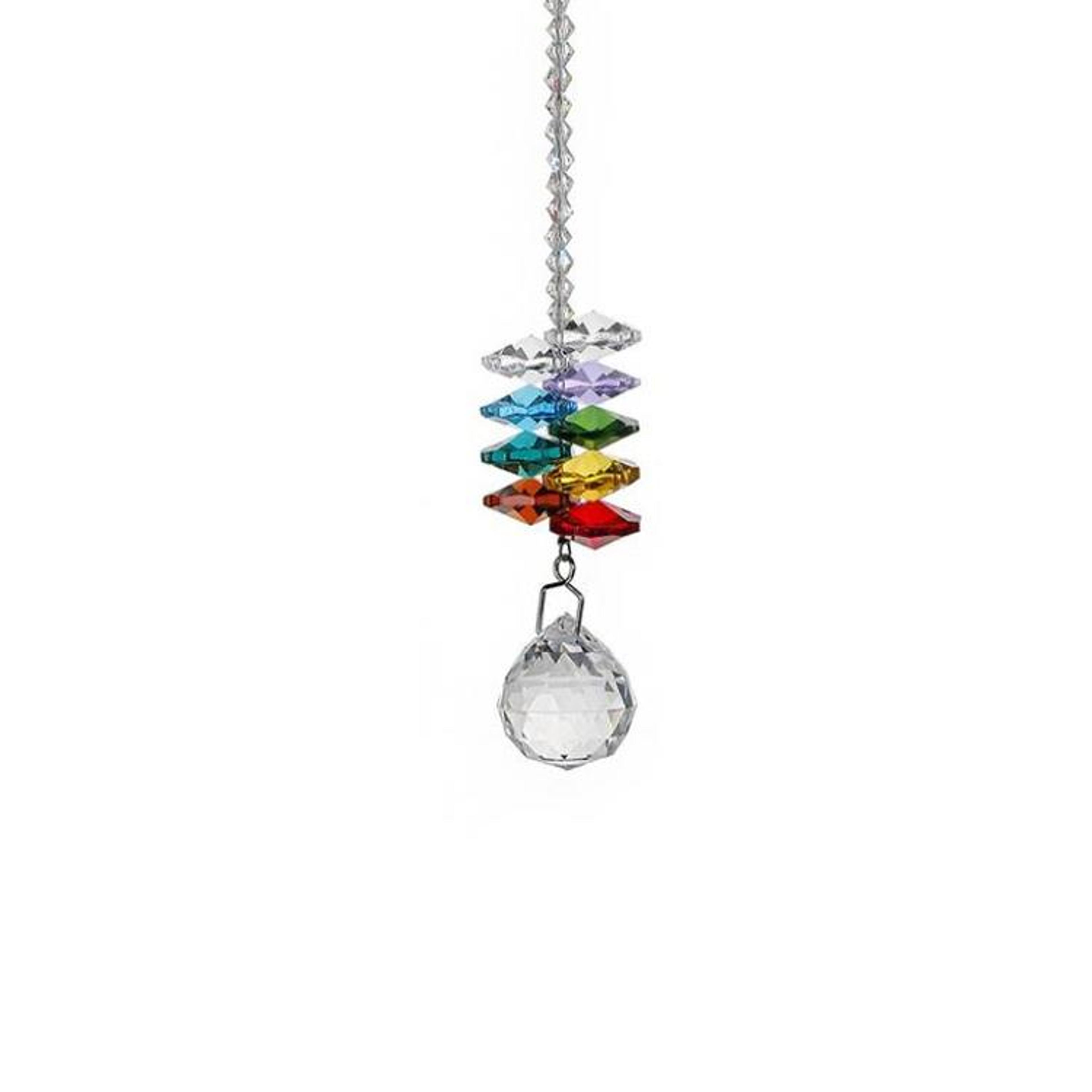 crystal hanging decor set, diy bead pendant for home, wedding & car