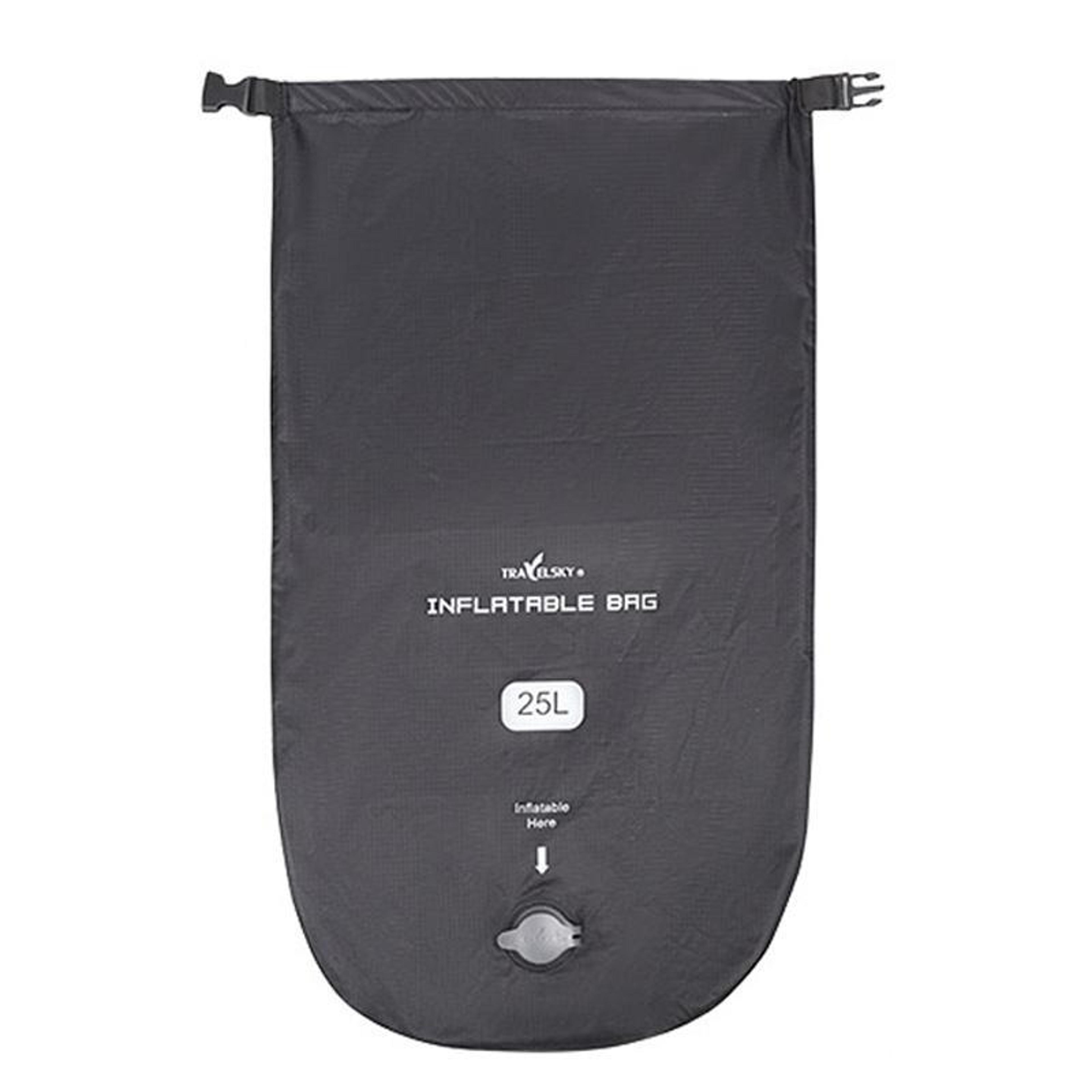 large inflatable waterproof shopping & organizer tote bag