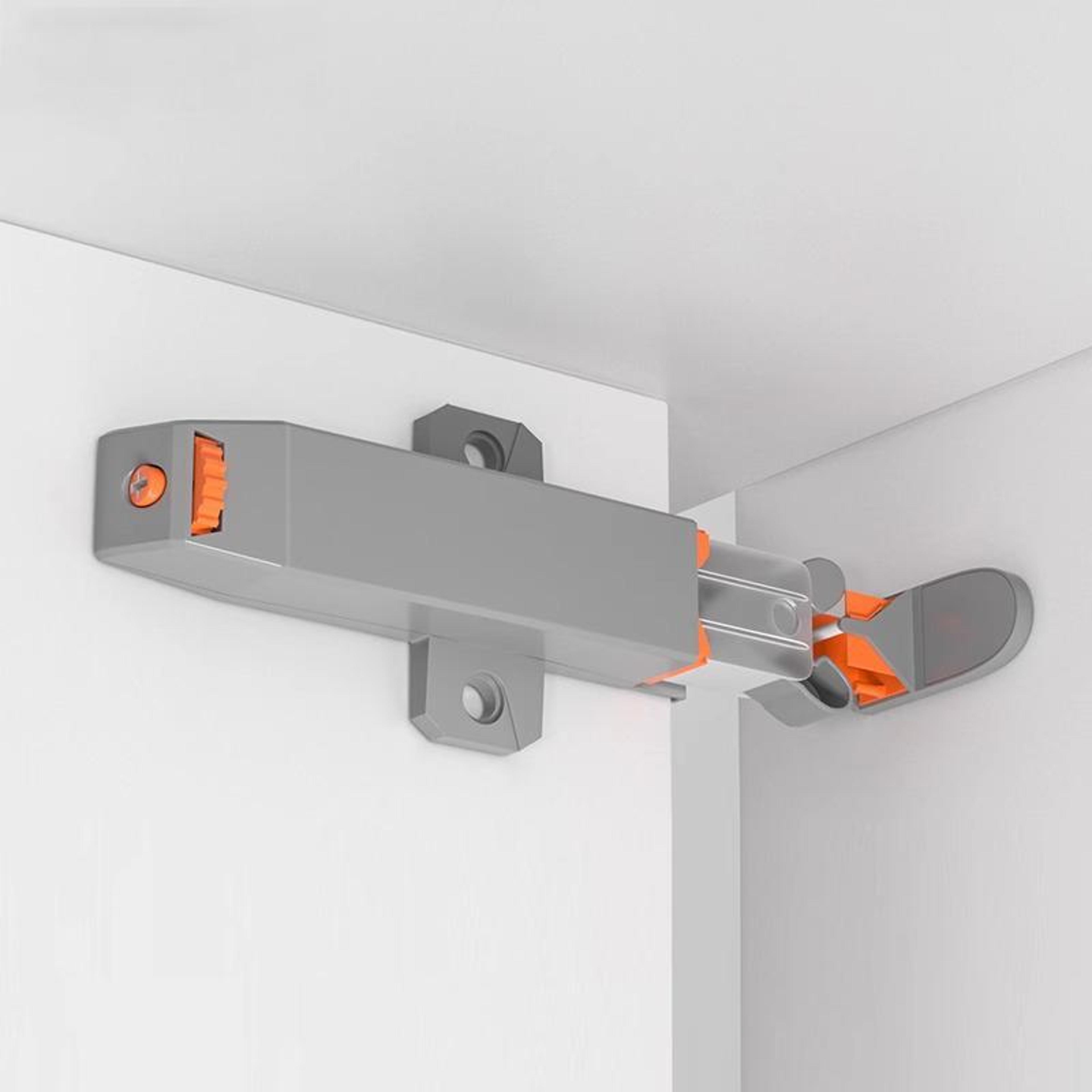 heavy duty push to open concealed cabinet door rebounder hardware