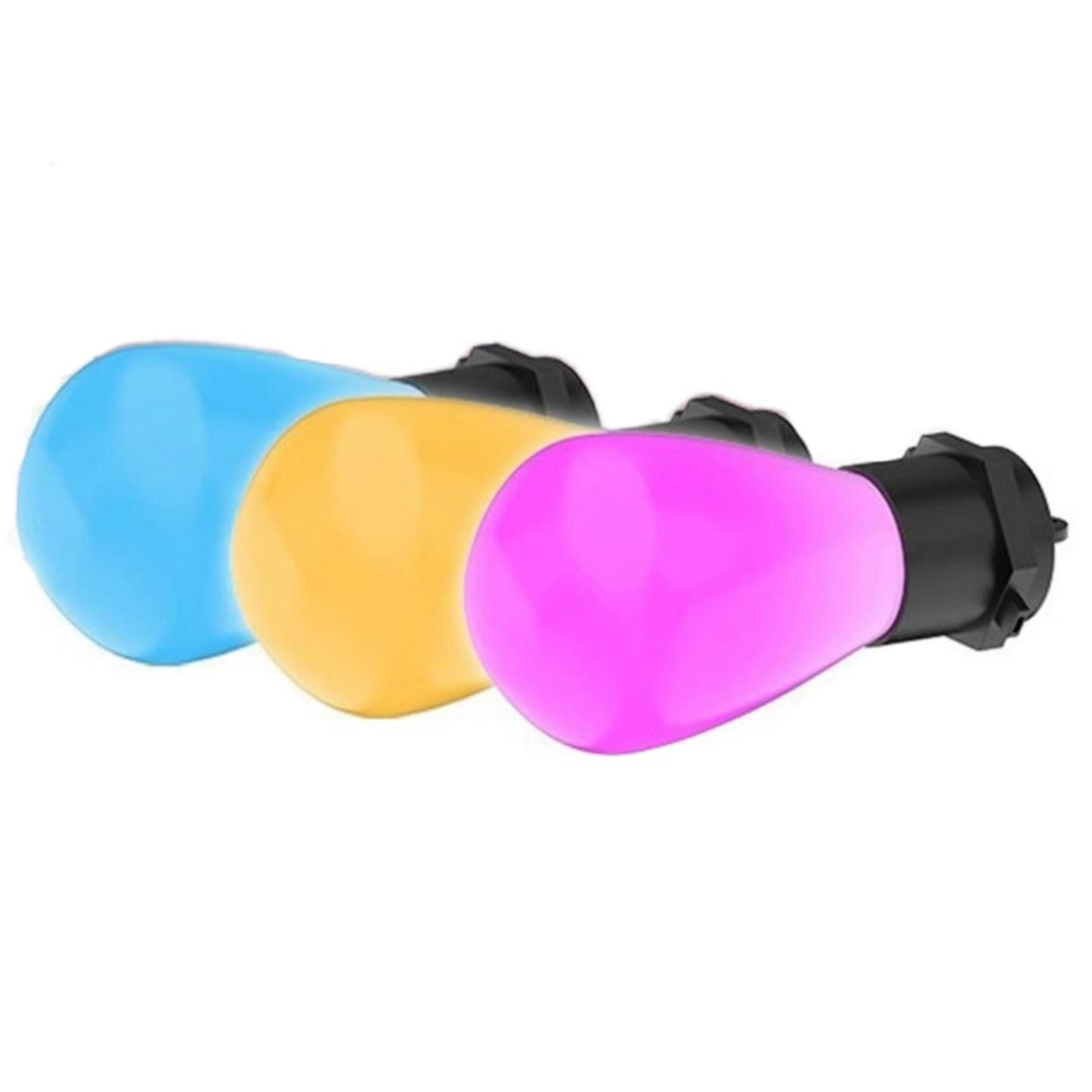 wifi app controlled waterproof rgbic outdoor smart string lights 12m 20 bulb