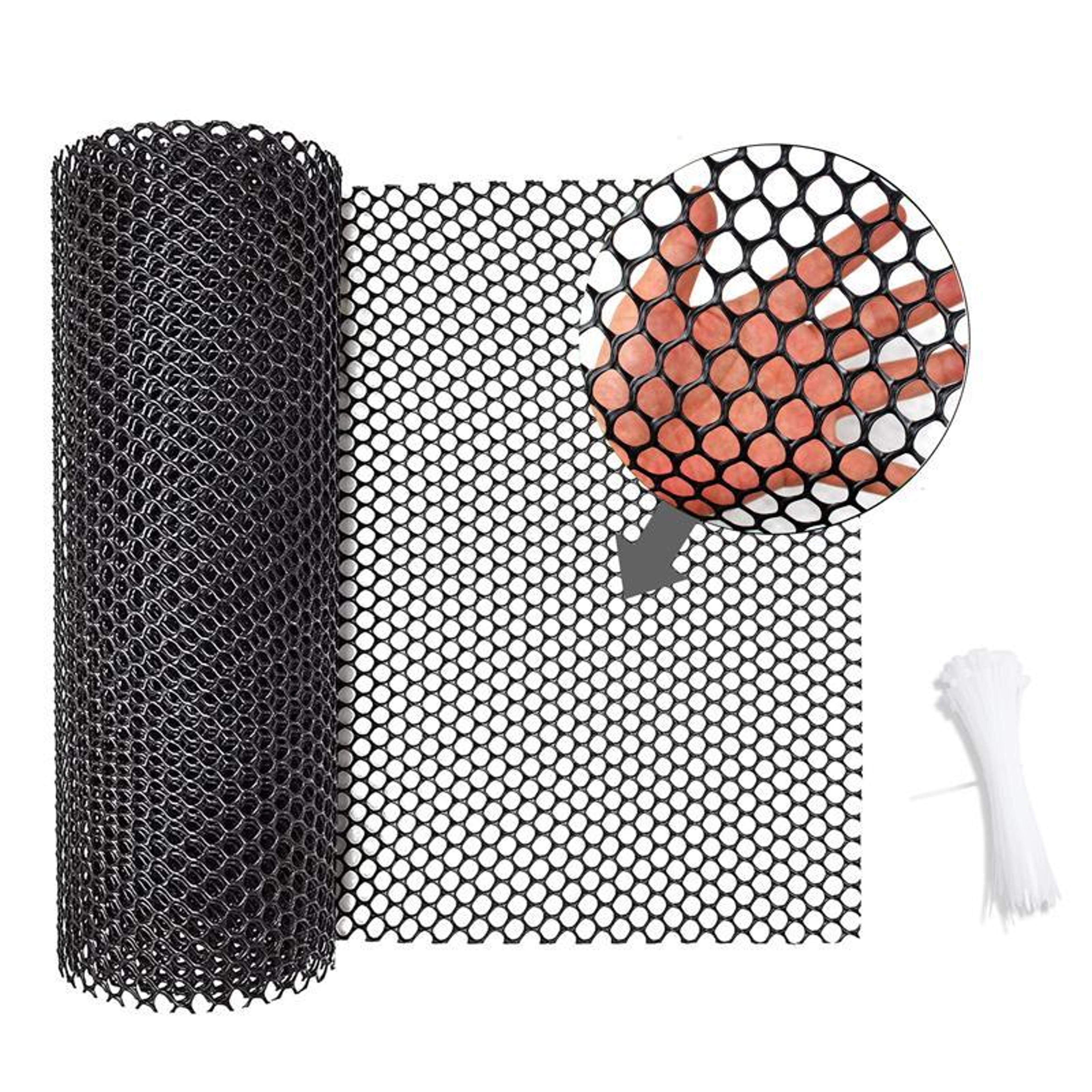 premium hexagonal plastic garden & poultry fence mesh