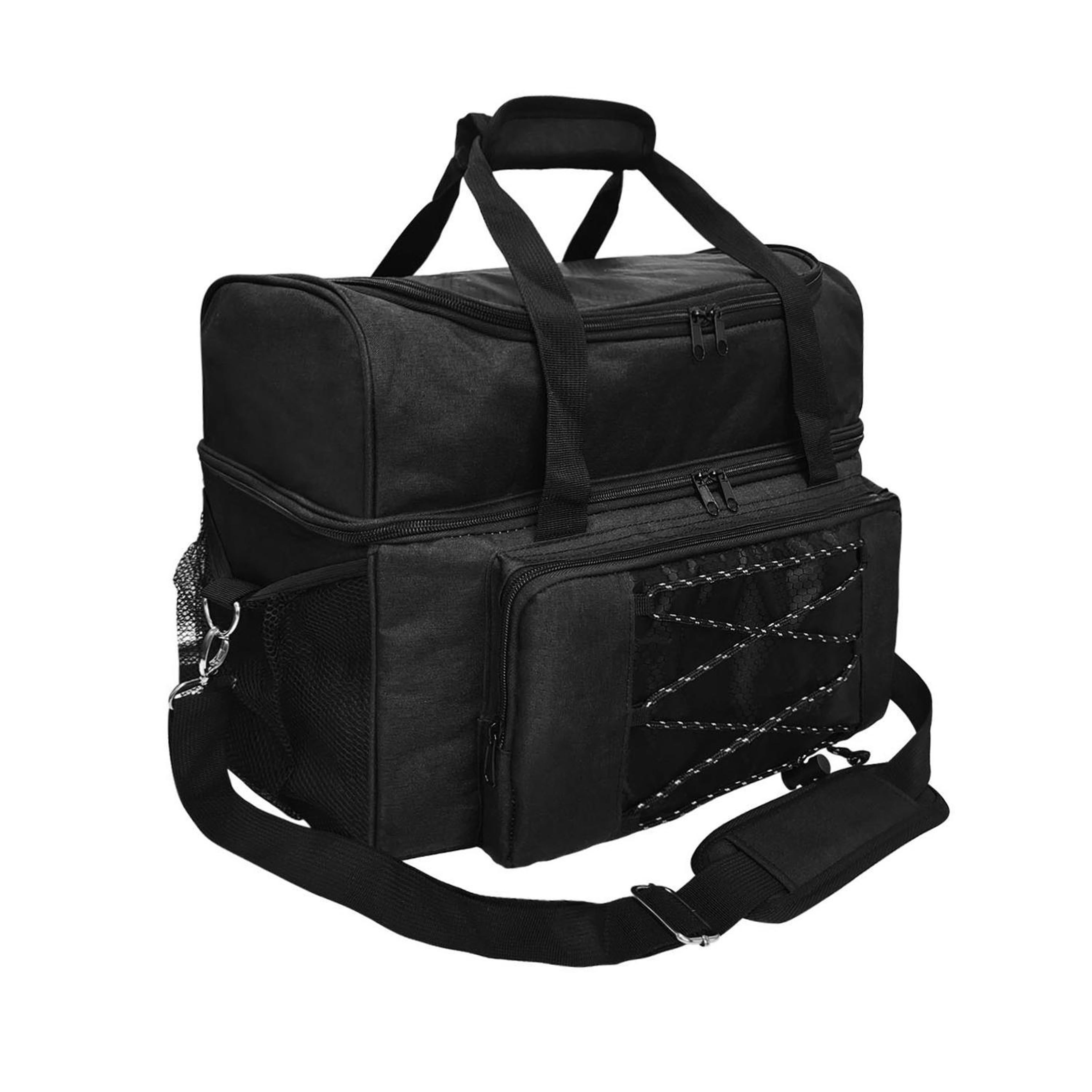 bowling backpack with shoe compartment and ball protection storage