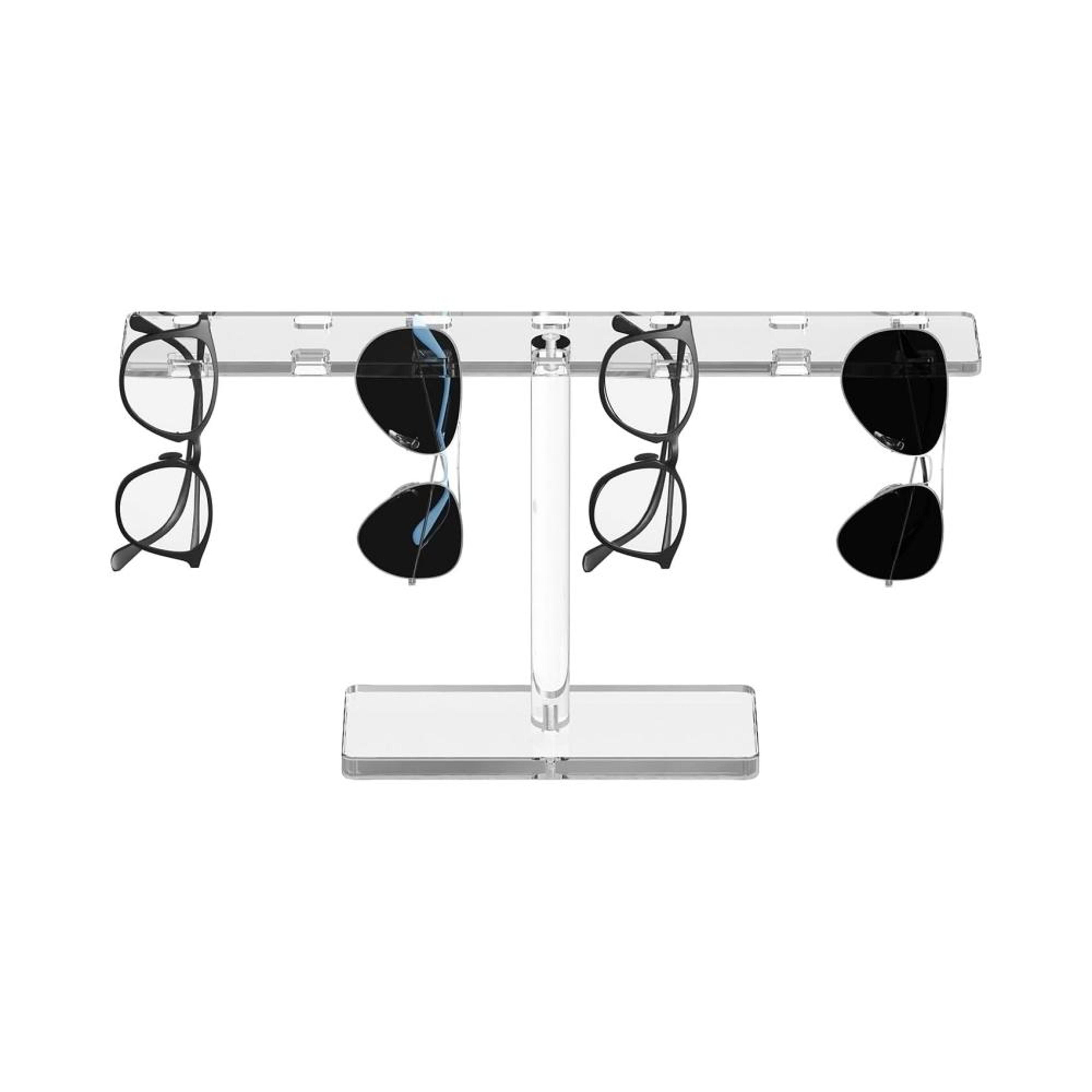 acrylic eyeglass display stand for desk, vanity & optical store