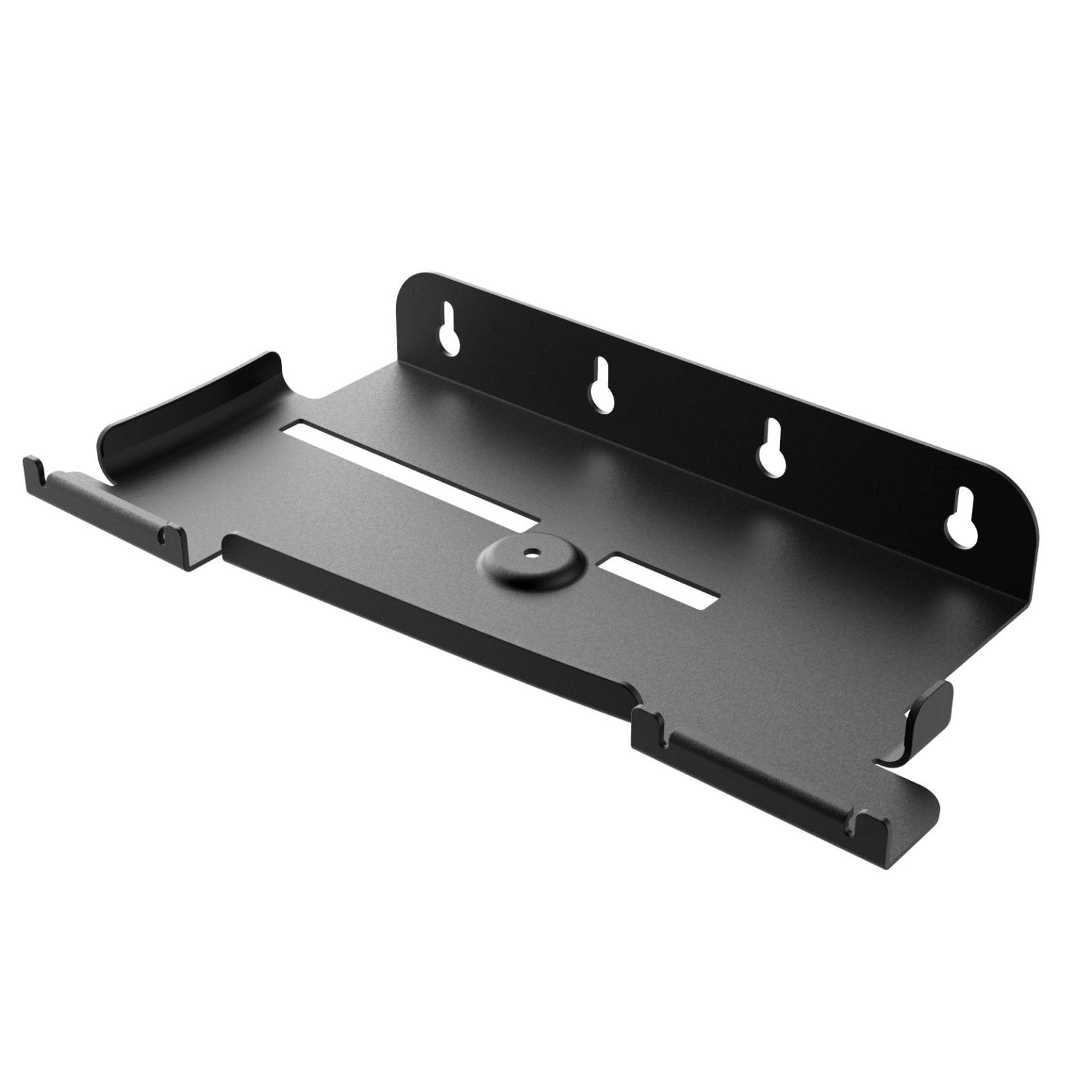 ps5 slim wall mount storage rack with controller & headset hangers