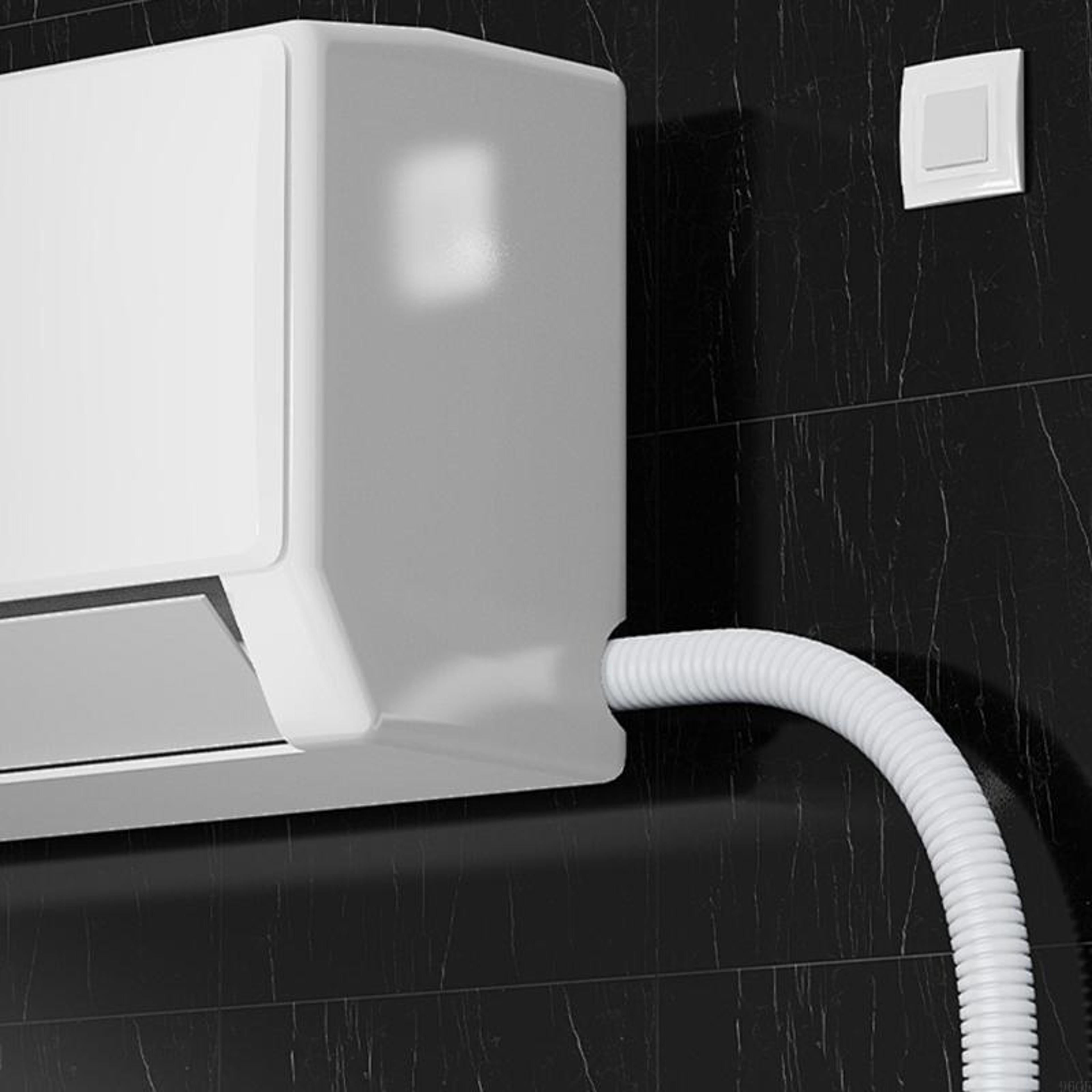 premium outdoor ac drain kit with 18mm elbow and 1m ac drain hose for easy condensate management
