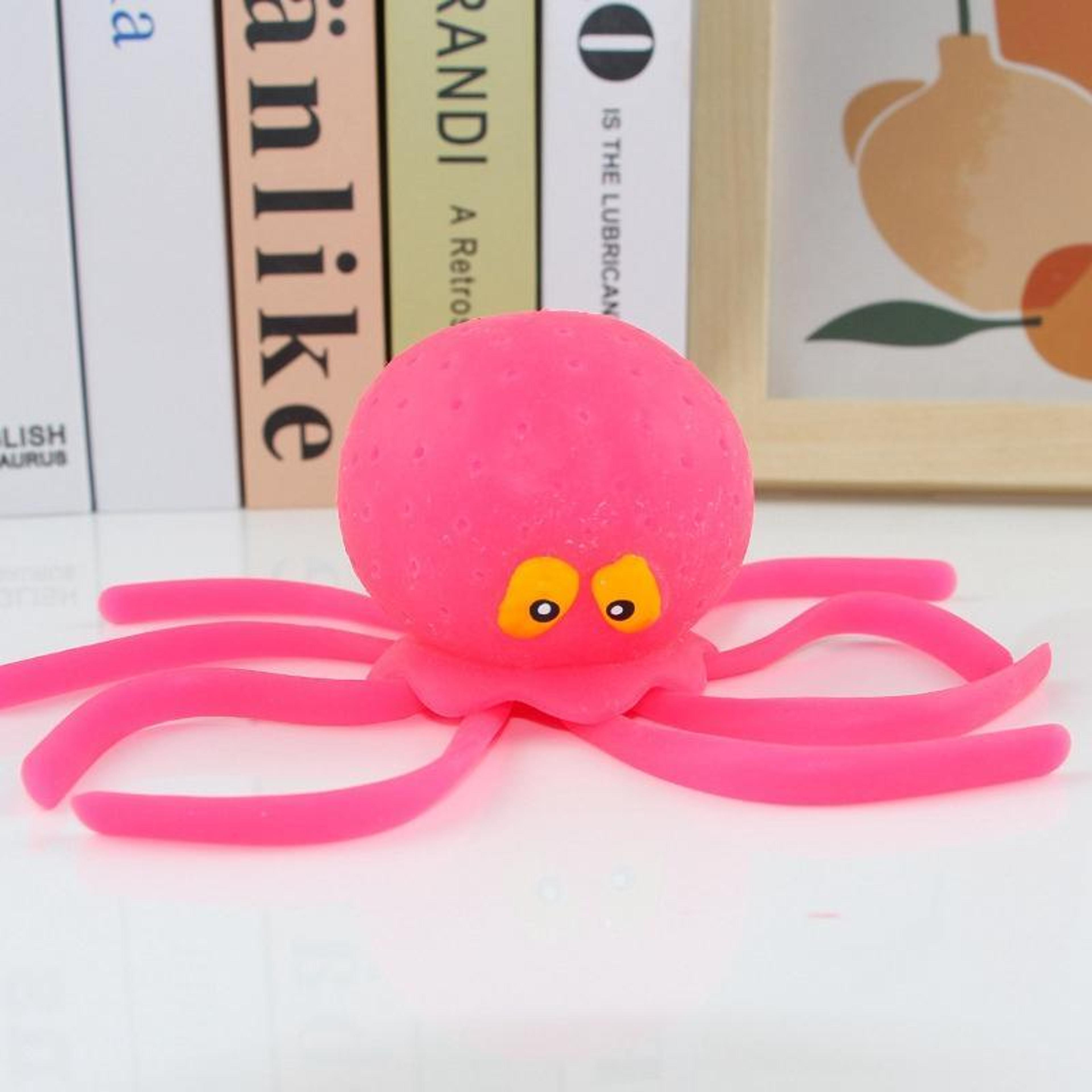 ocean splash octopus water spray toy for bath time fun & sensory stress relief