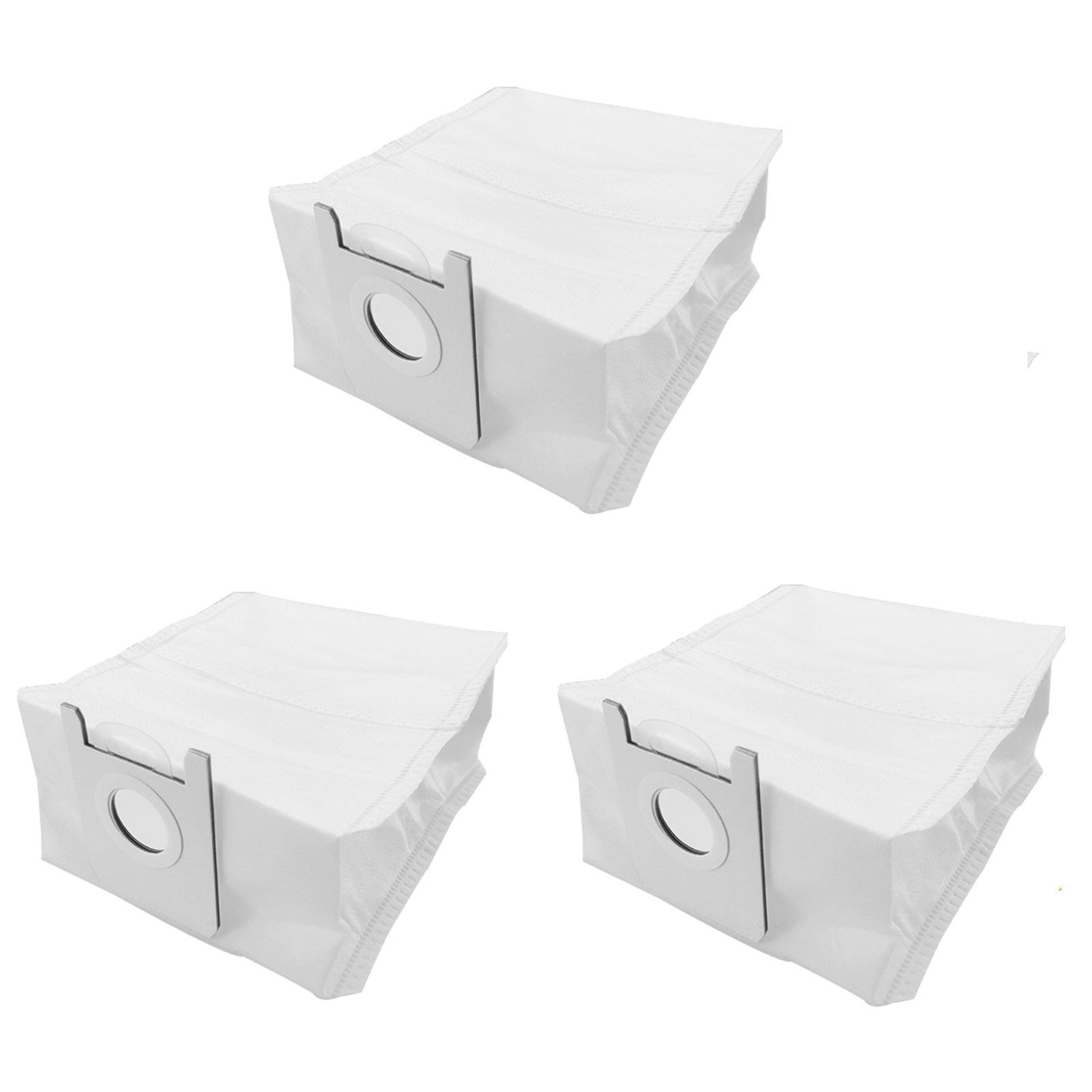 roidmi eve plus robot vacuum dust bag replacements 3pcs high filtration vacuum bags